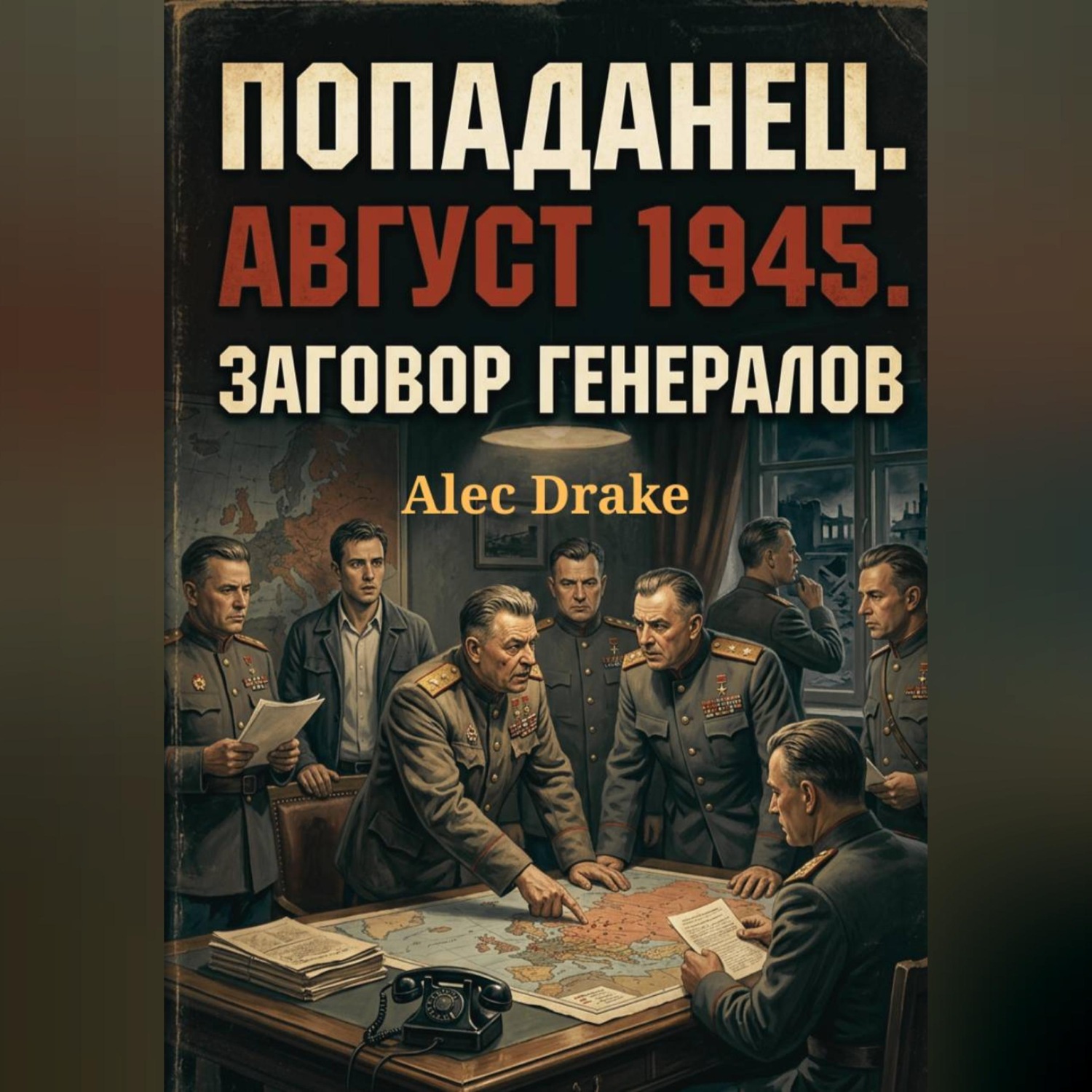 Обложка книги «Попаданец. Август 1945. Заговор генералов»