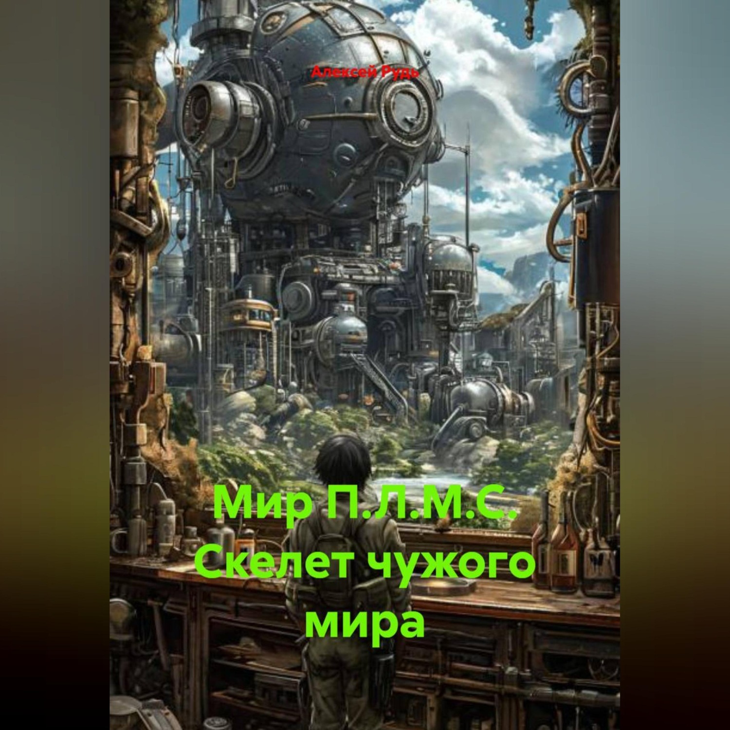 Обложка книги «Мир П.Л.М.С. Скелет чужого мира»