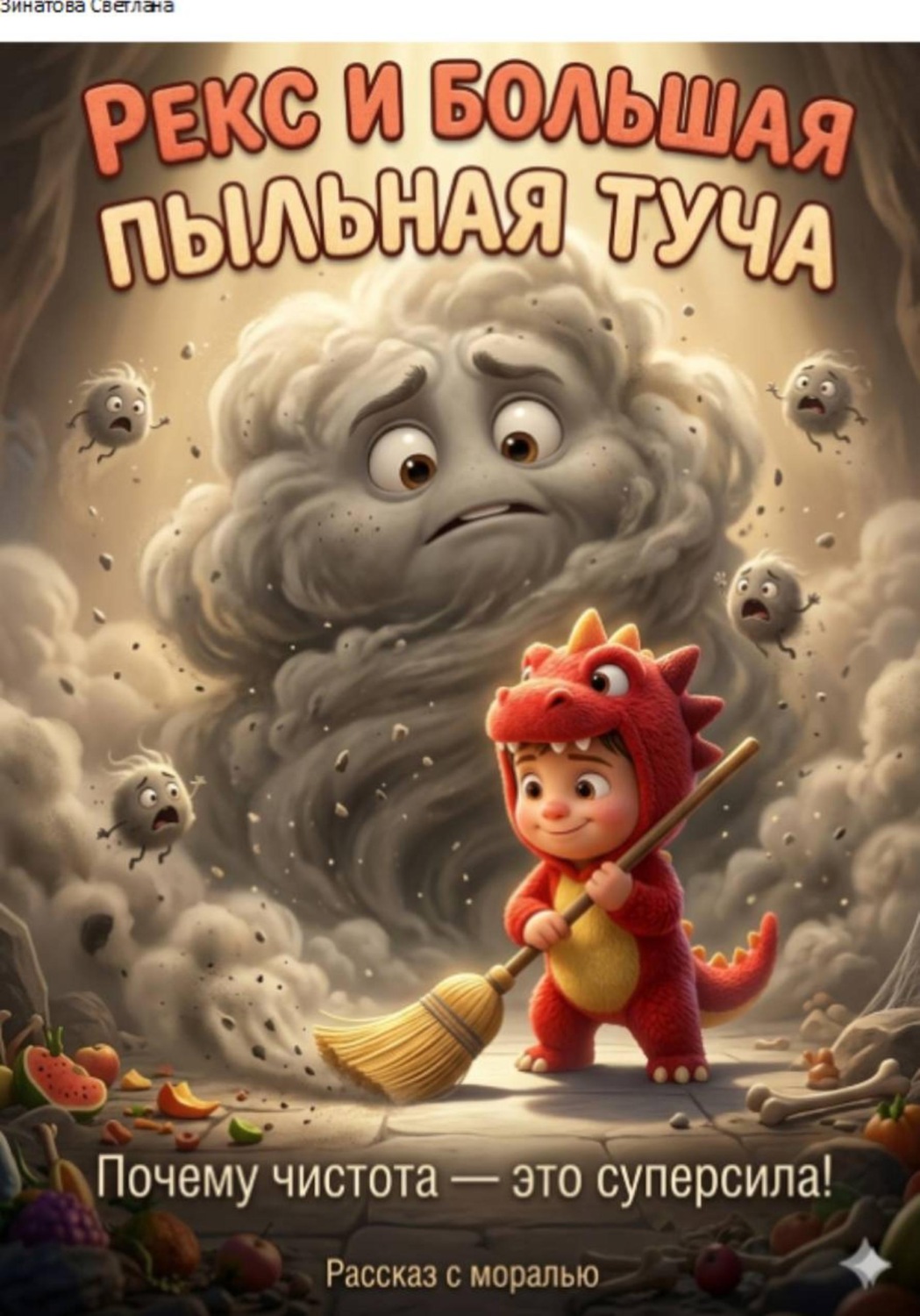 Обложка книги «Рекс и большая пыльная туча»