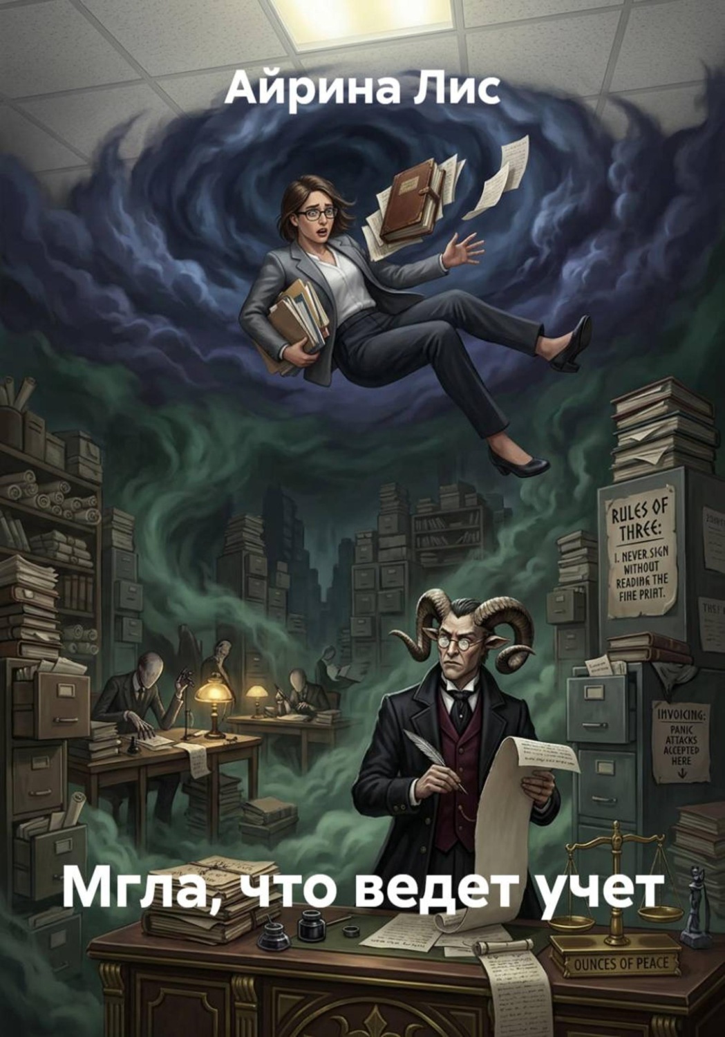 Обложка книги «Мгла, что ведет учет»