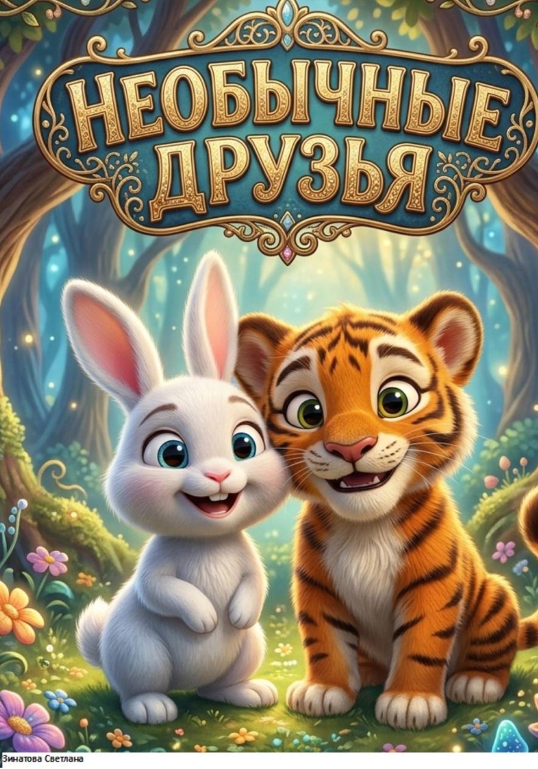 Обложка книги «Необычные друзья»