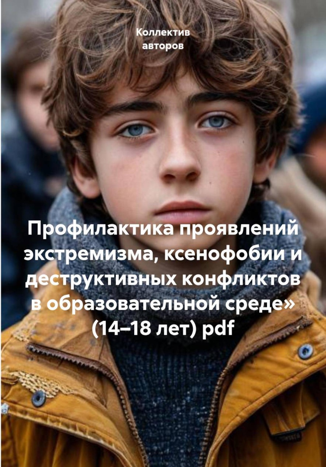 Обложка книги «Профилактика проявлений экстремизма, ксенофобии и деструктивных конфликтов в образовательной среде» (14–18 лет)»
