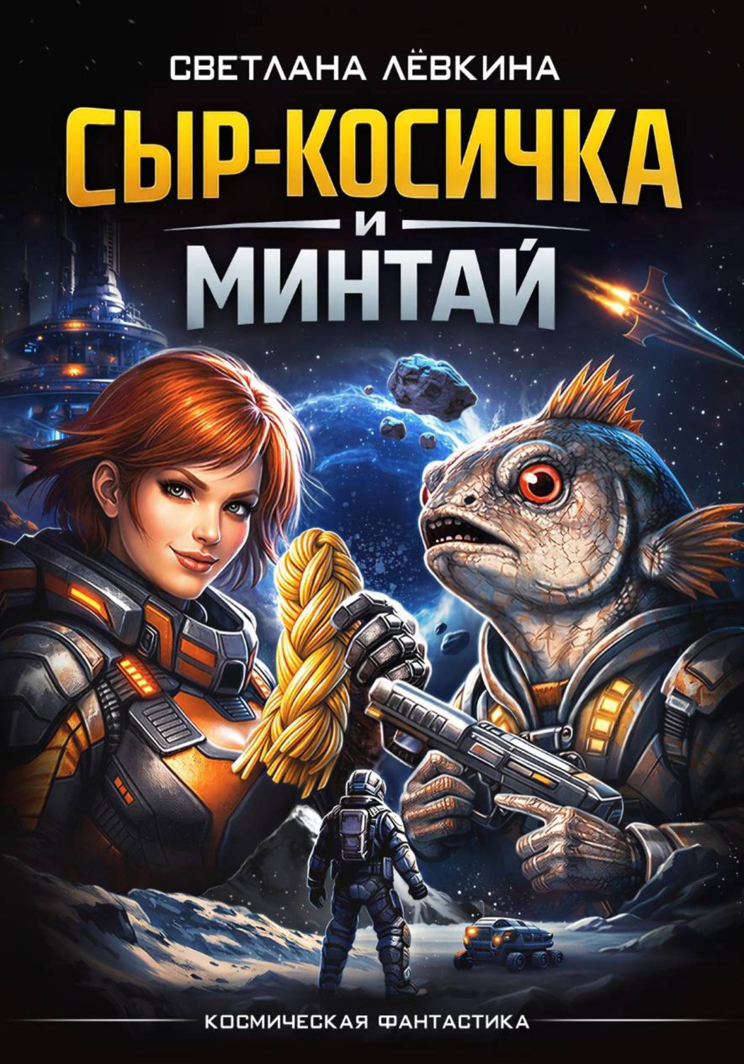 Обложка книги «Сыр-косичка и Минтай»