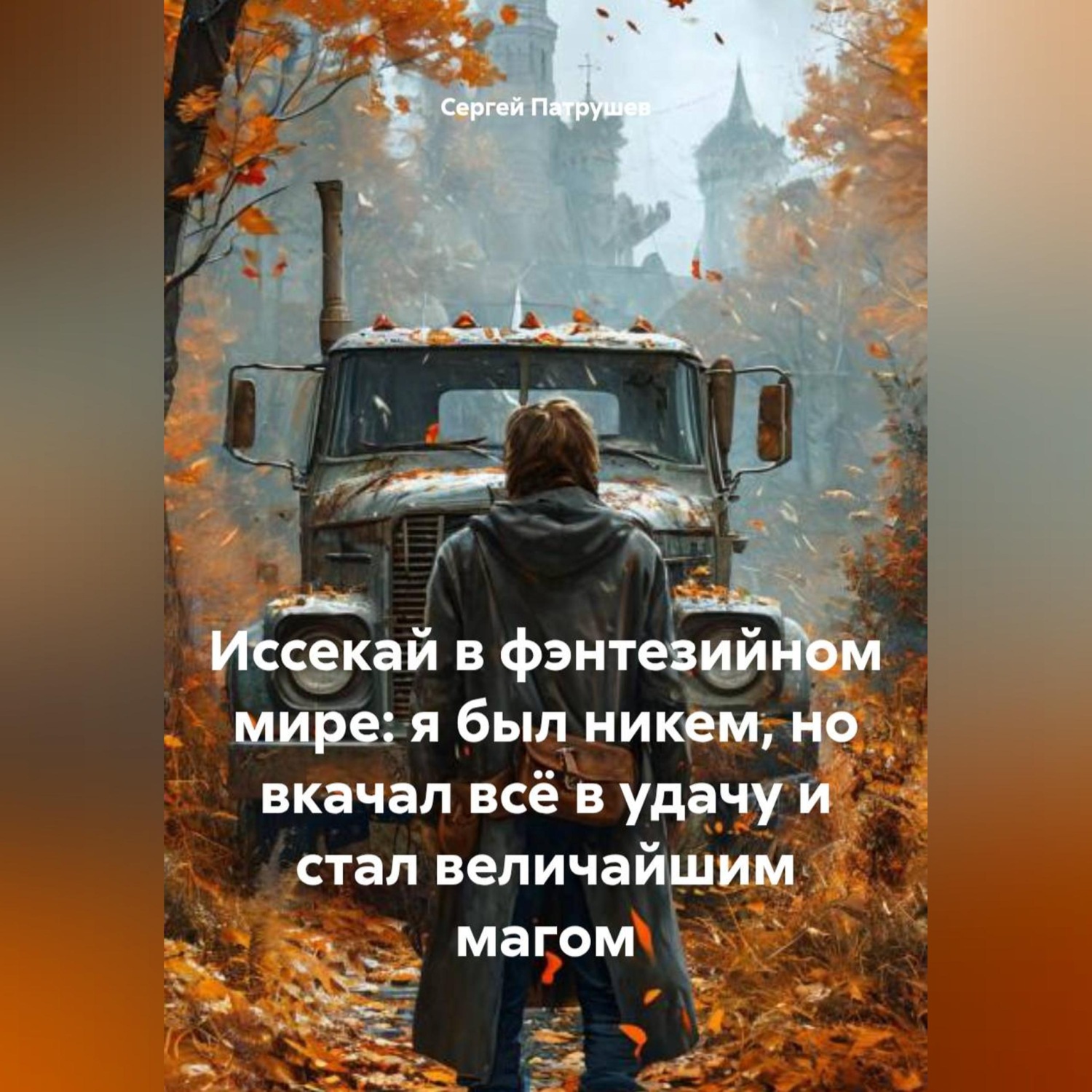 Обложка книги «Иссекай в фэнтезийном мире: я был никем, но вкачал всё в удачу и стал величайшим магом»
