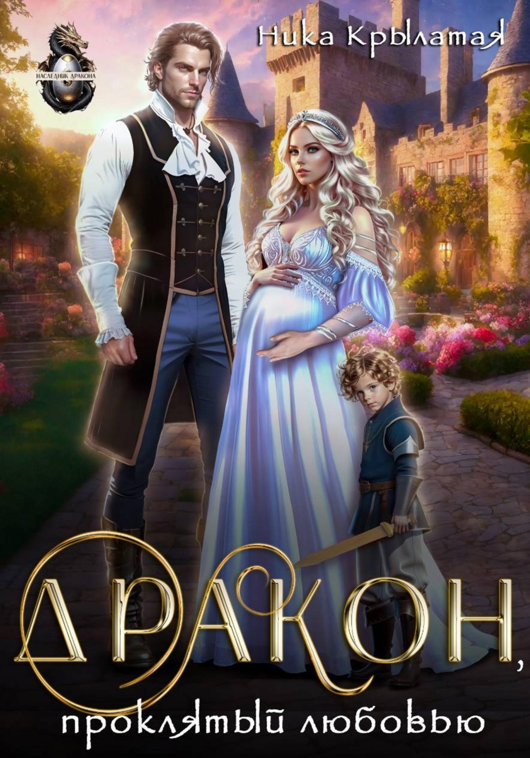Обложка книги «Дракон, проклятый любовью»