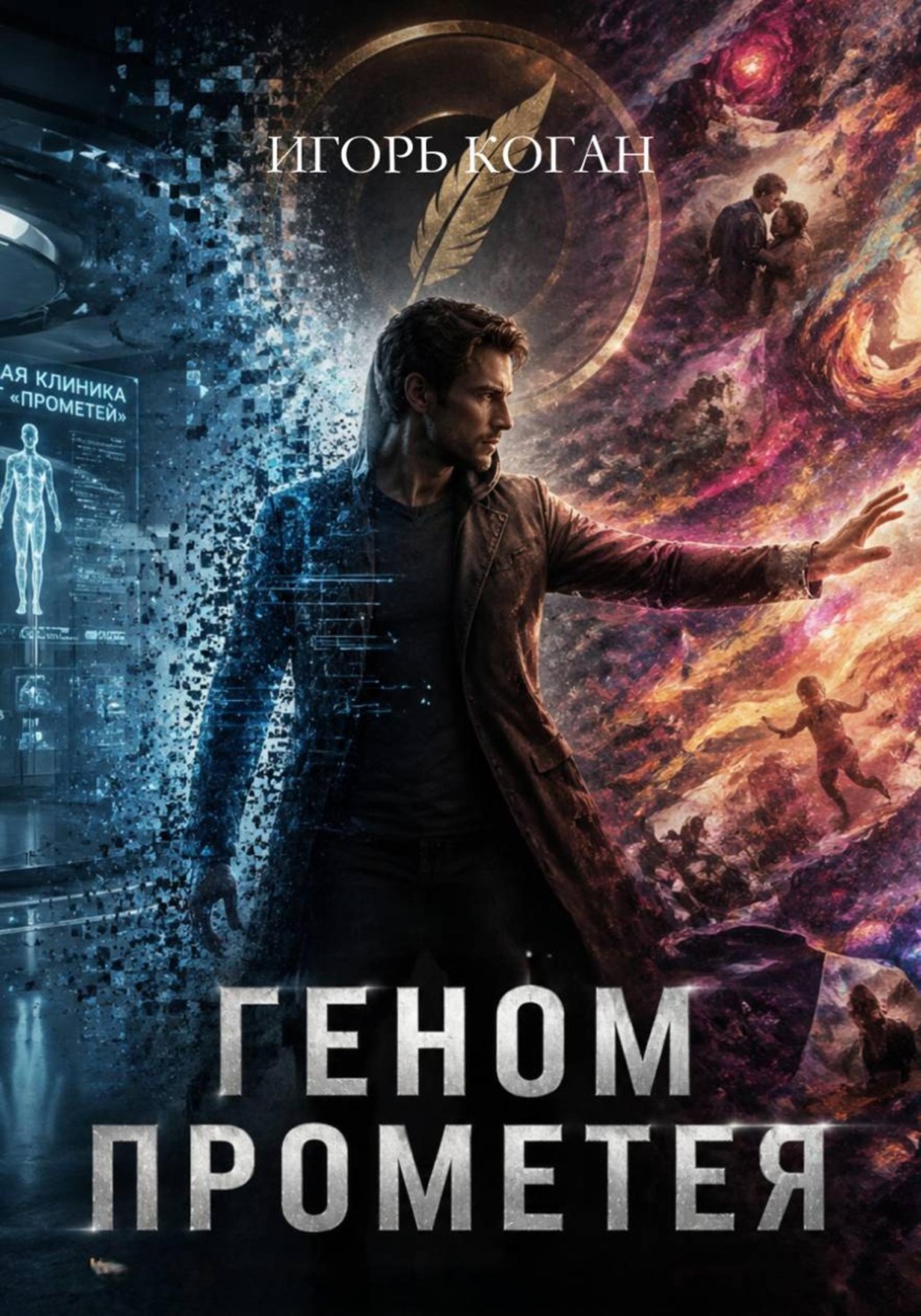 Обложка книги «ГЕНОМ ПРОМЕТЕЯ»