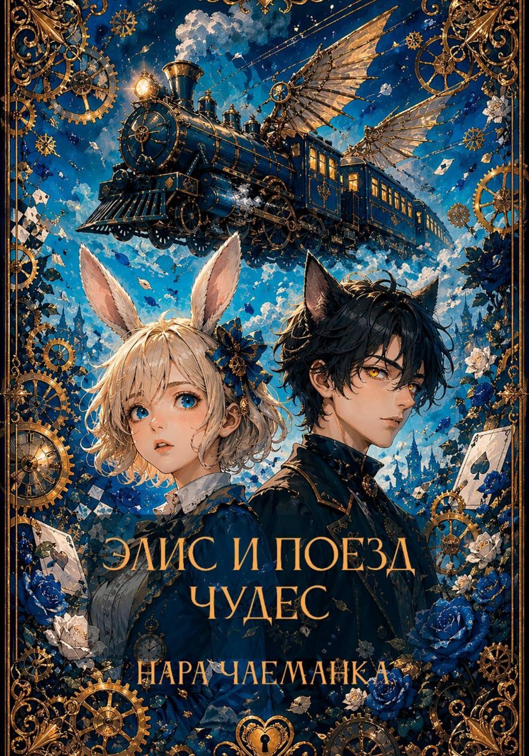 Обложка книги «Элис и поезд чудес»