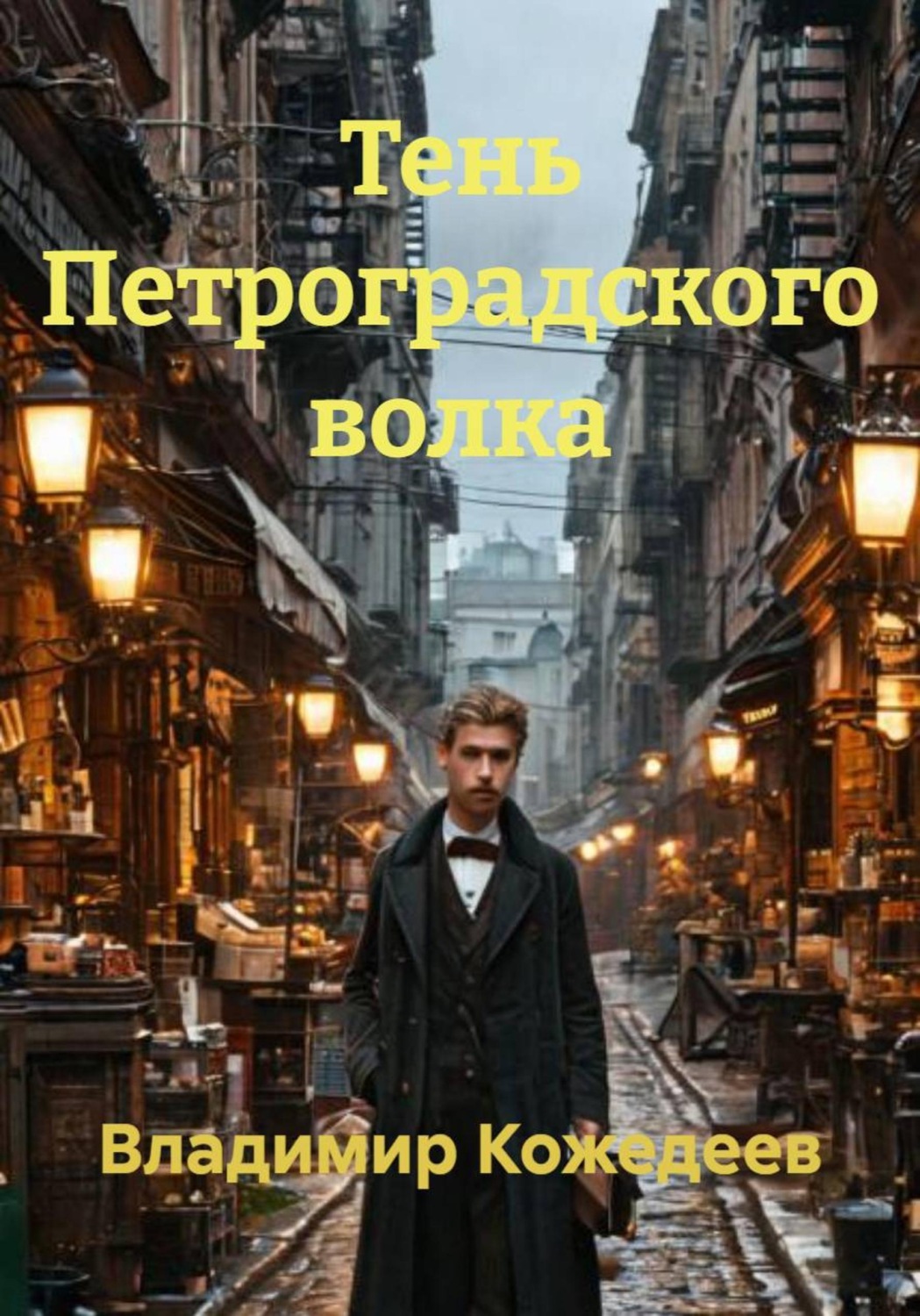 Обложка книги «Тень Петроградского волка»