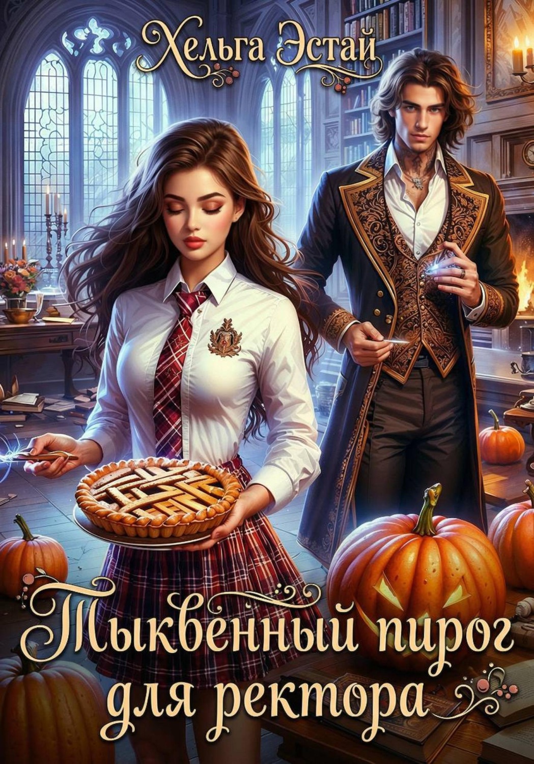 Обложка книги «Тыквенный пирог для ректора»