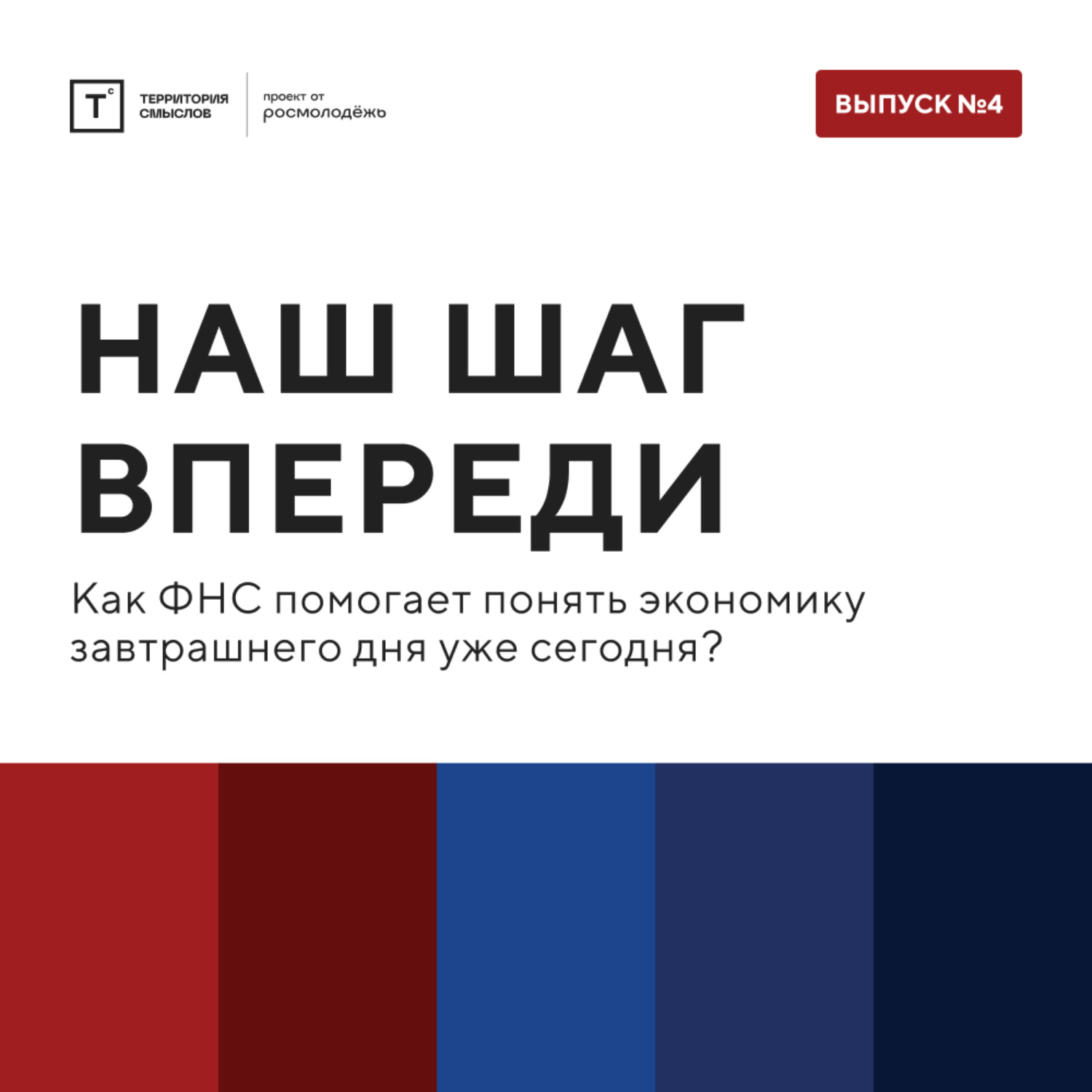 Обложка книги «ТОЛК шоу. Наш шаг впереди: как ФНС помогает понять экономику завтрашнего дня уже сегодня?»