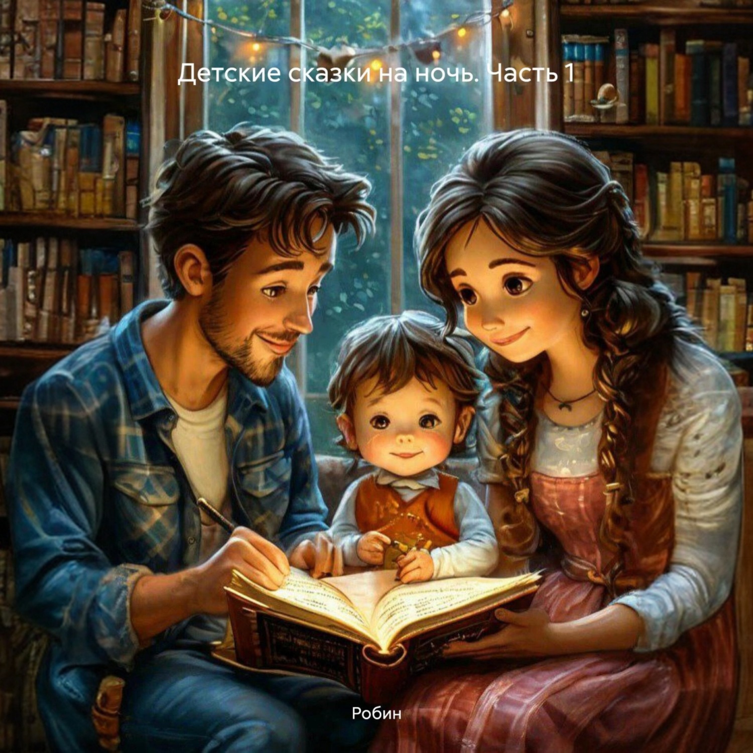 Обложка книги «Детские сказки на ночь. Часть 1»