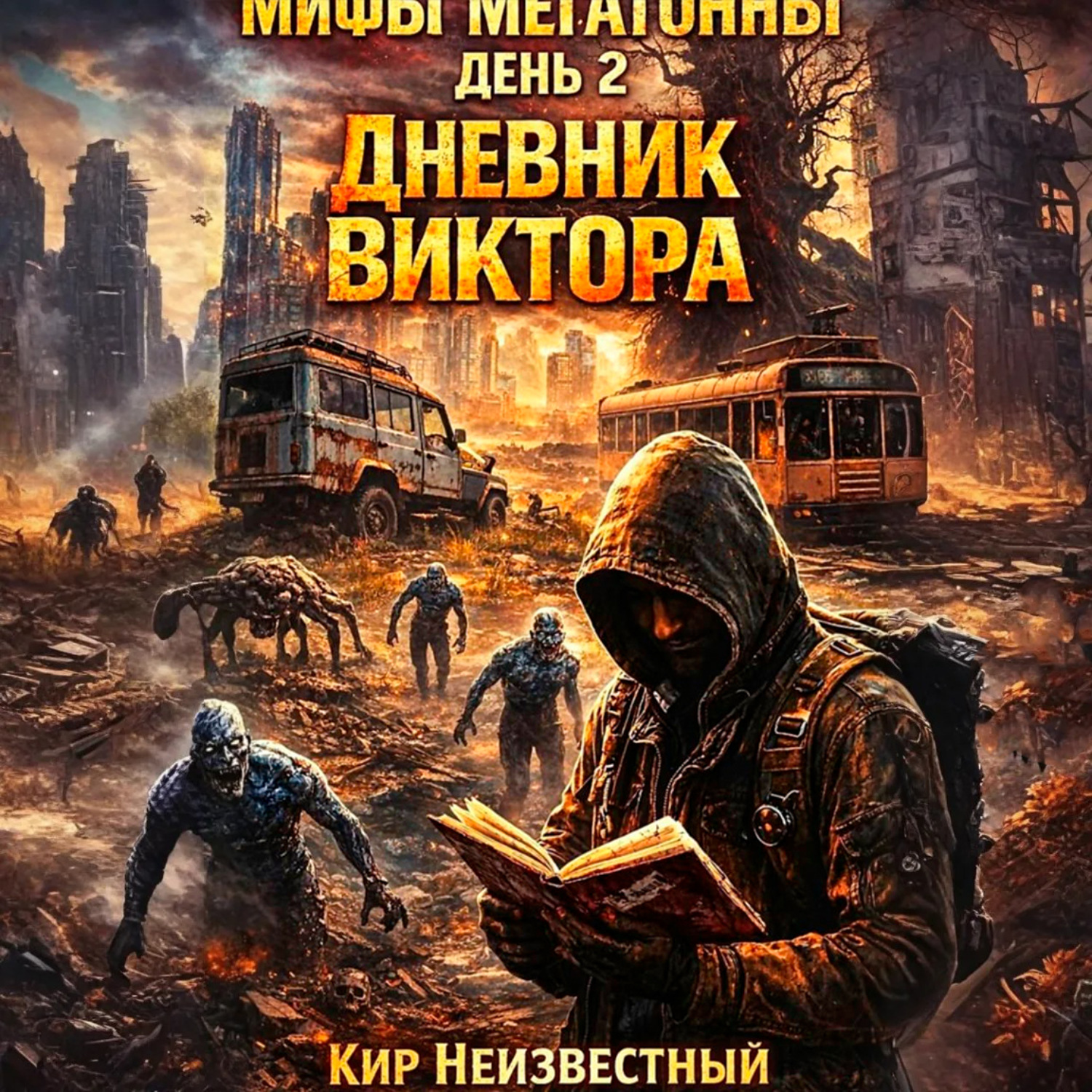 Обложка книги «Мифы Мегатонны. День 2. Дневник Виктора»