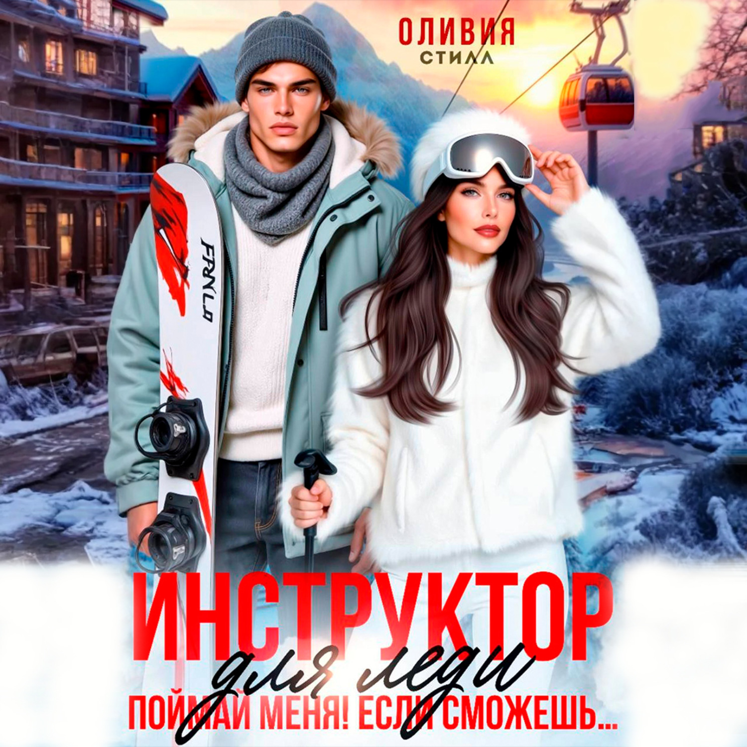 Обложка книги «Инструктор для леди. Поймай меня, если сможешь…»