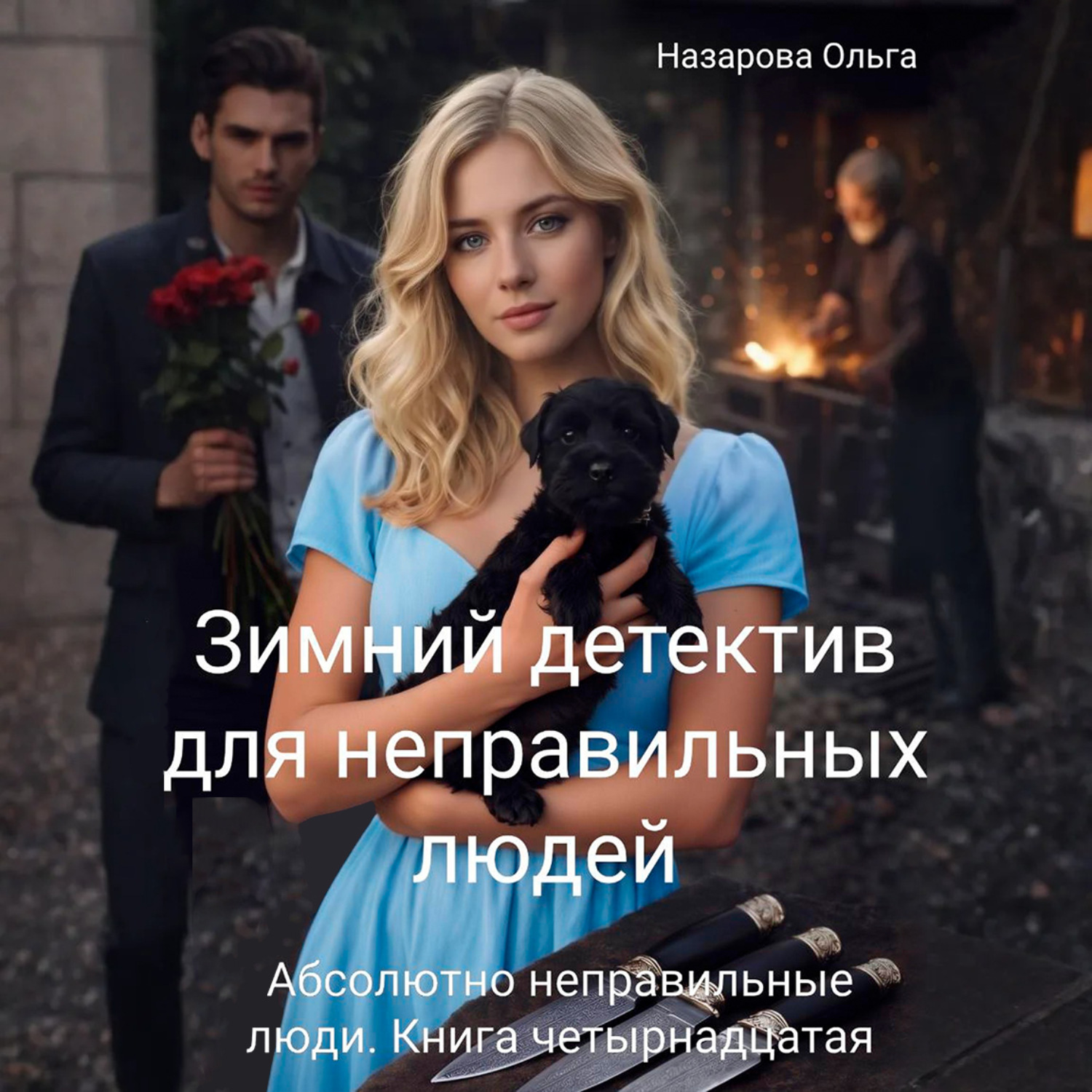 Обложка книги «Зимний детектив для неправильных людей»