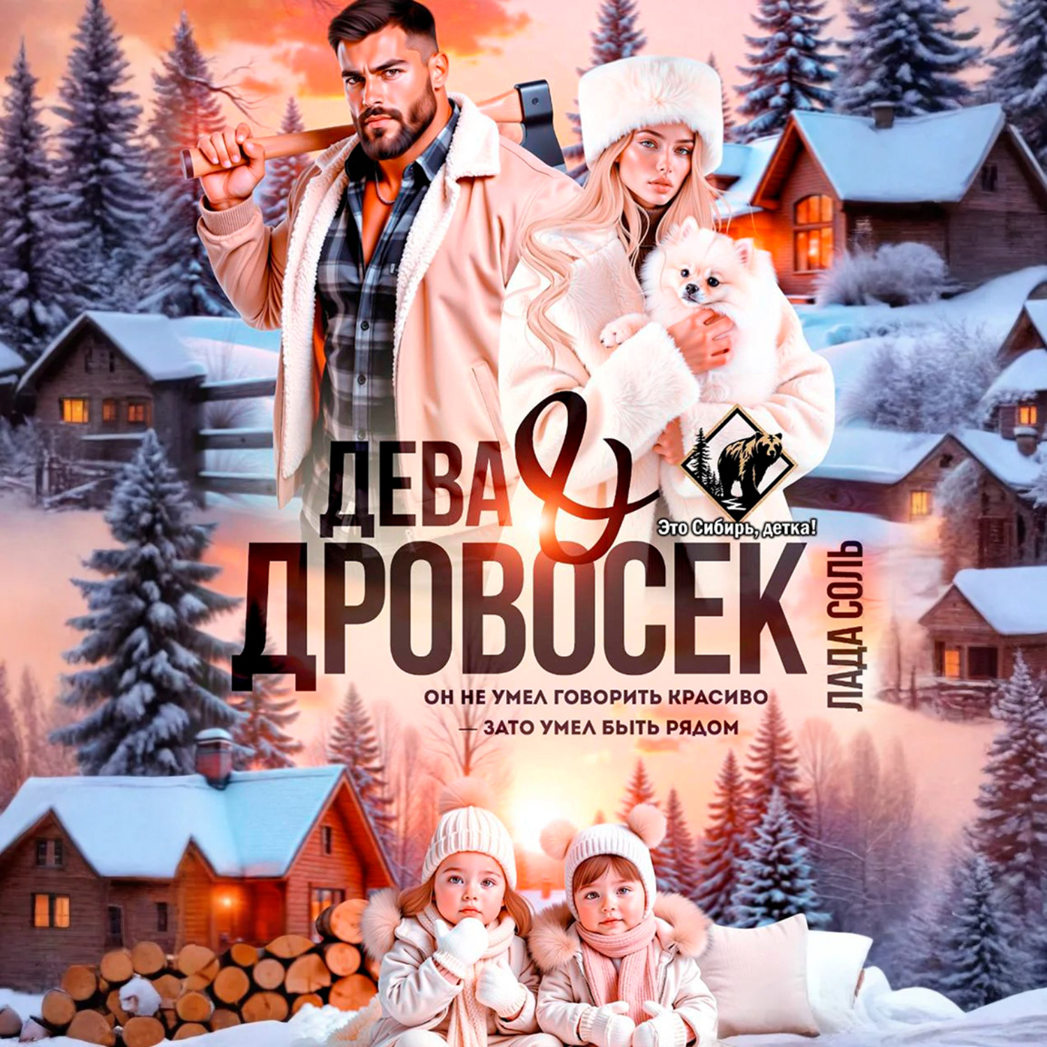Обложка книги «Дева и Дровосек»