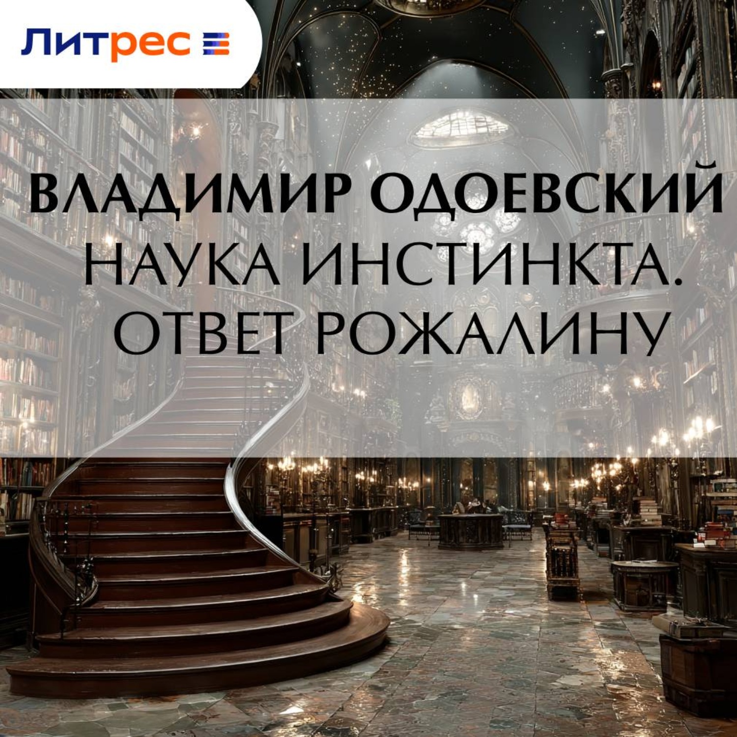 Обложка книги «Наука инстинкта. Ответ Рожалину»