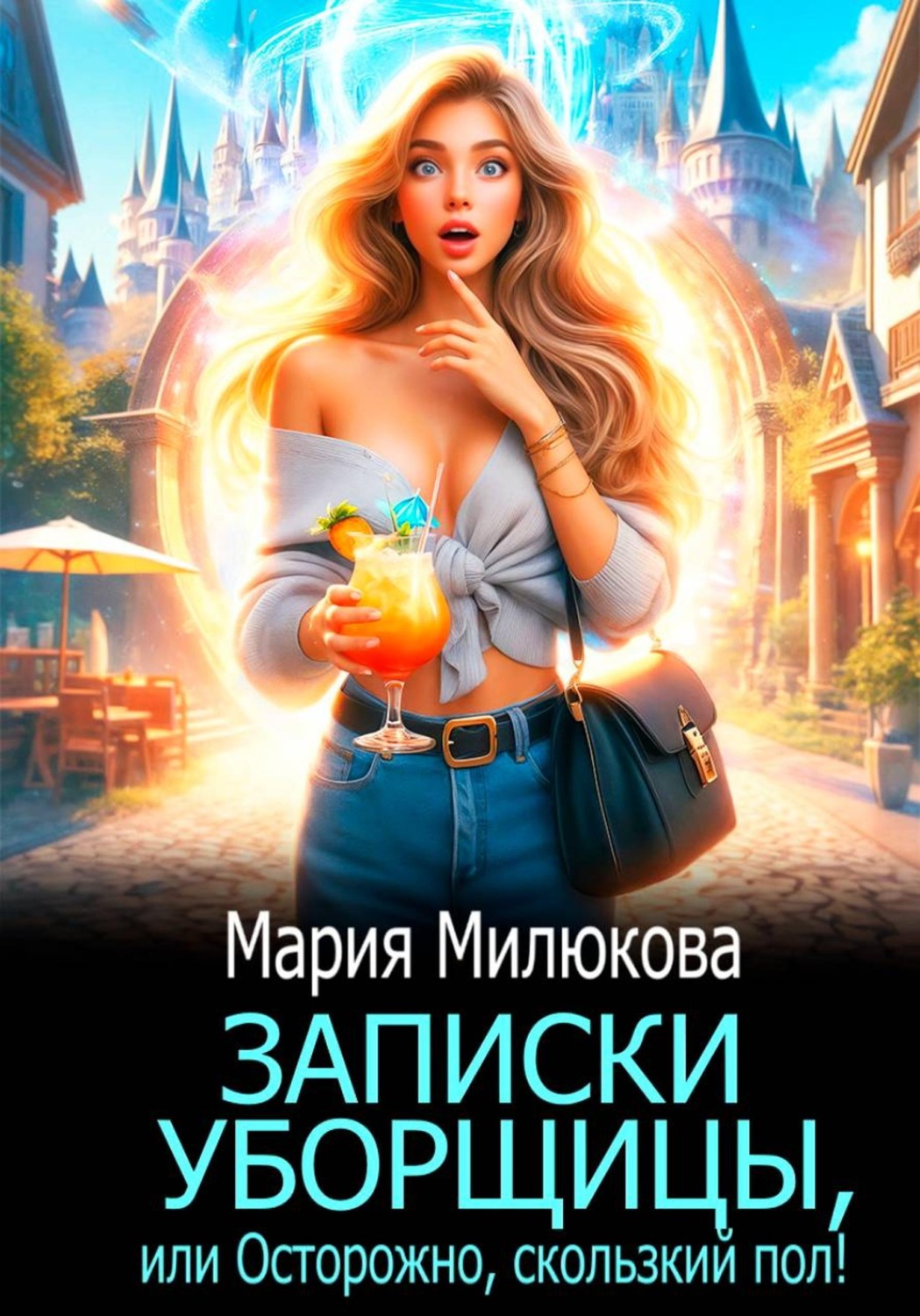 Обложка книги «Записки уборщицы, или Осторожно, скользкий пол!»