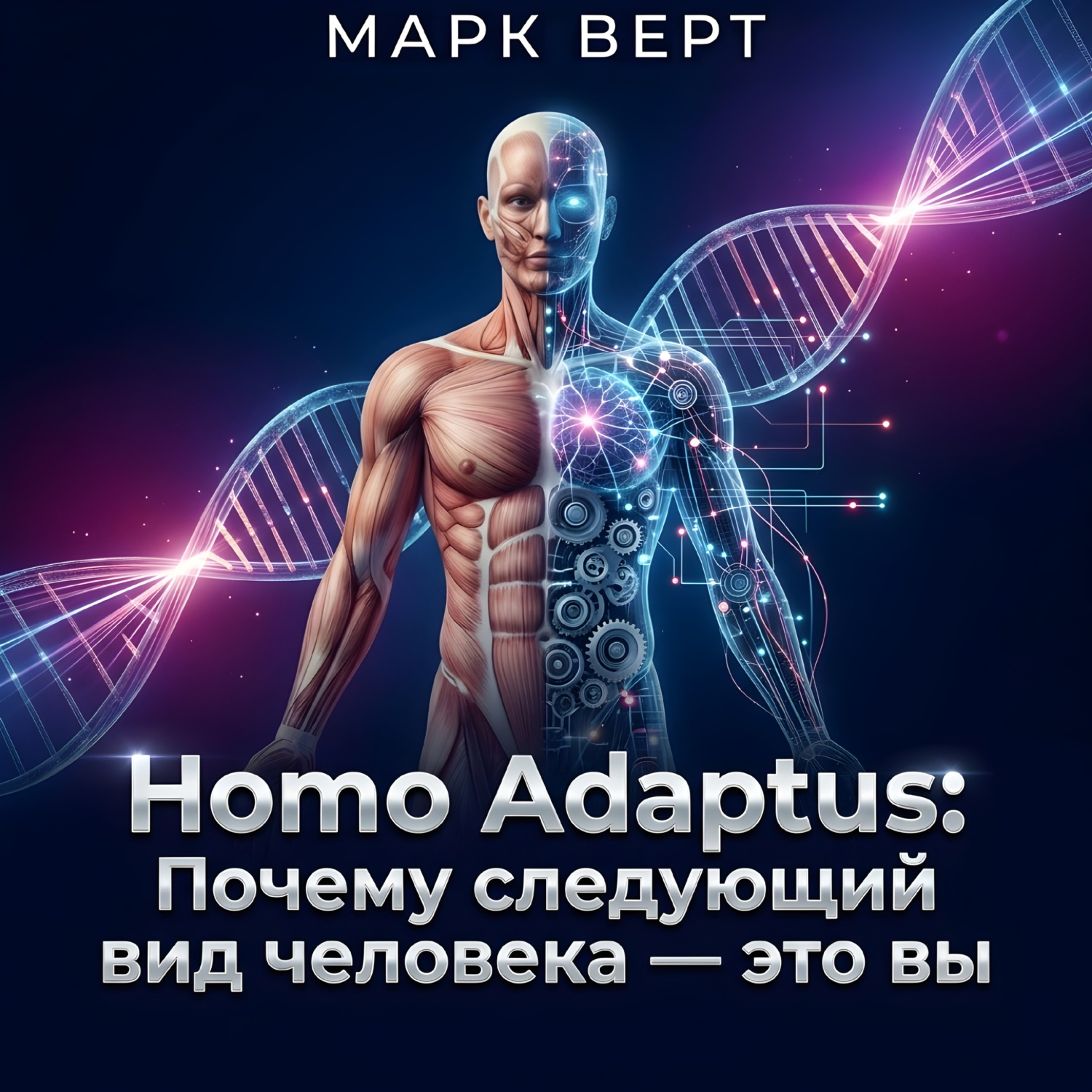 Обложка книги «Homo Adaptus: Почему следующий вид человека — это вы»