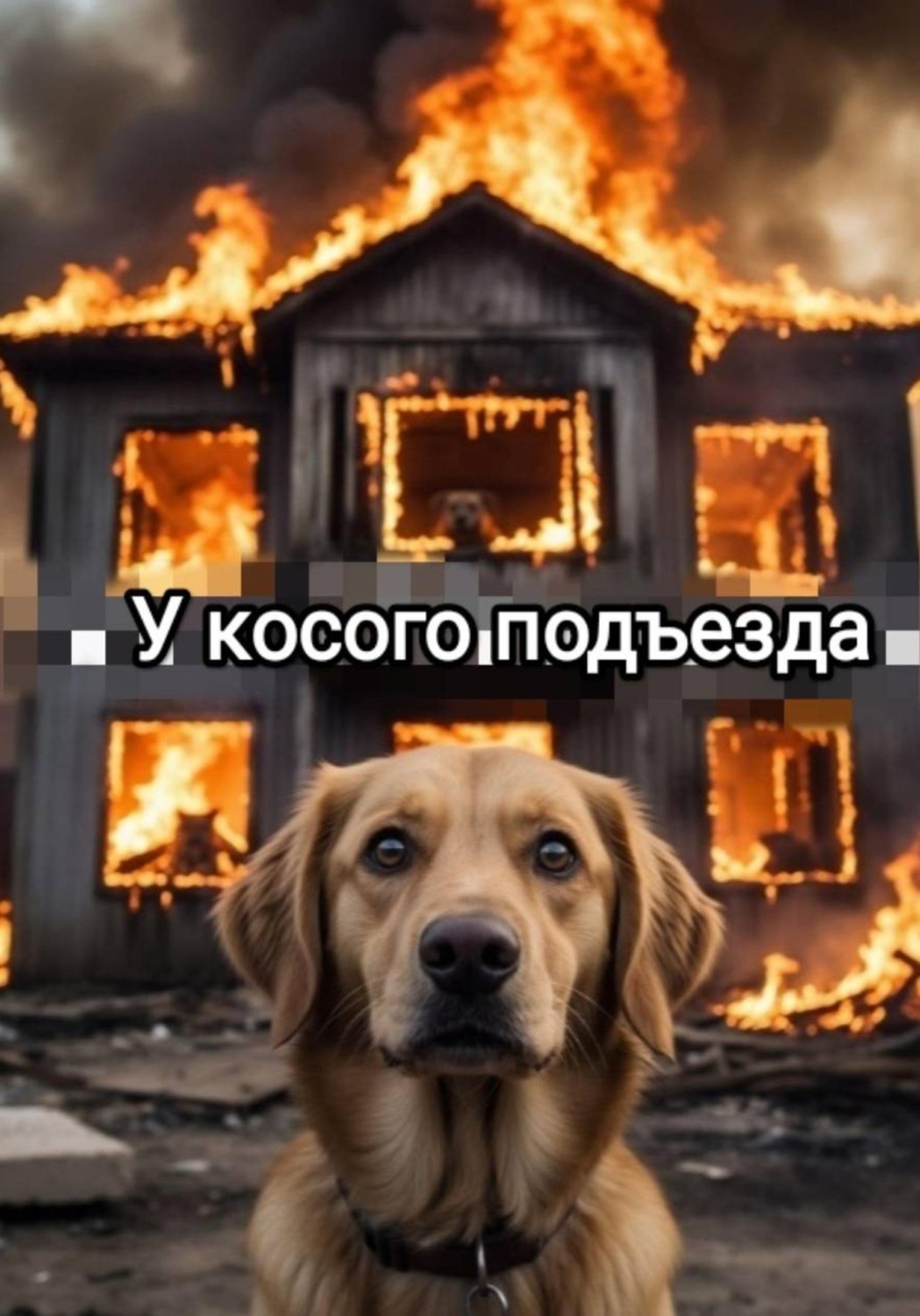 Обложка книги «У косого подъезда»