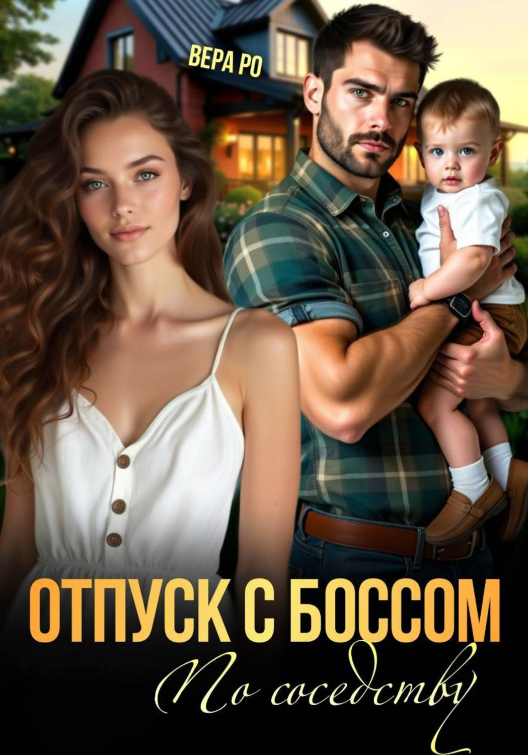 Обложка книги «Отпуск с боссом по соседству»