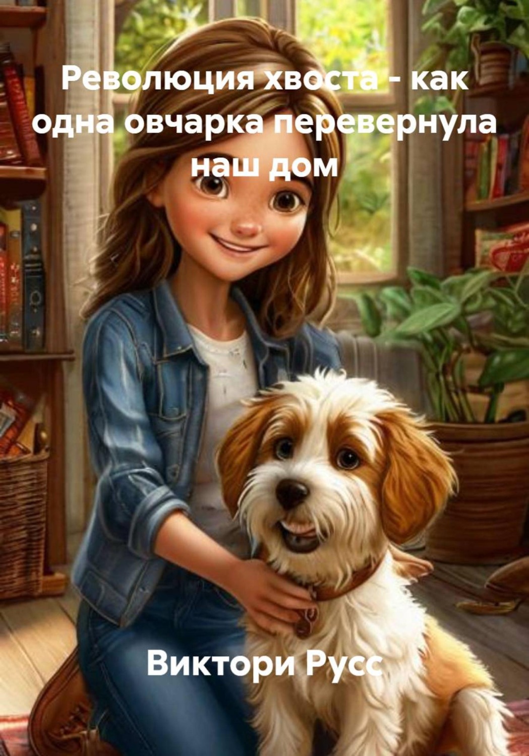 Обложка книги «Революция хвоста - как одна овчарка перевернула наш дом»