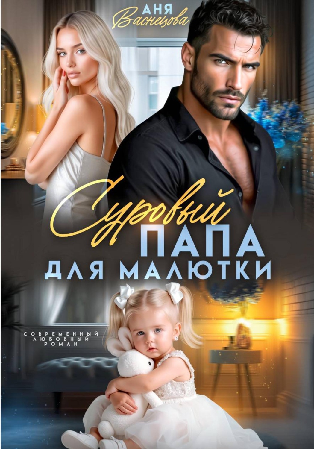 Обложка книги «Суровый папа для малютки»
