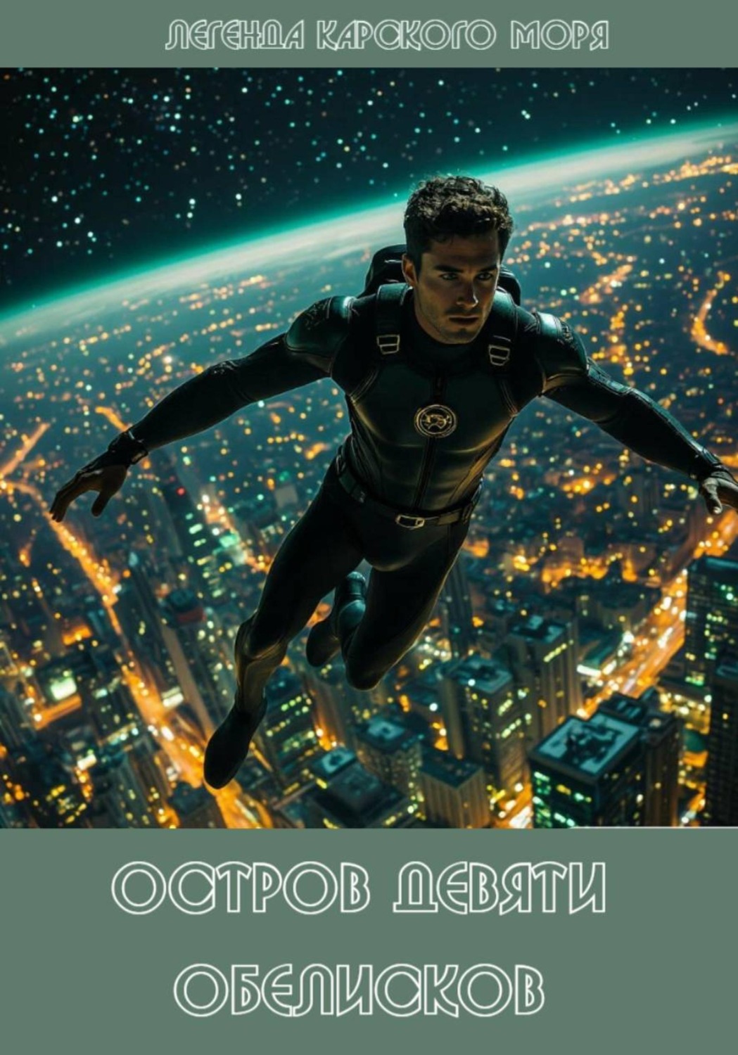 Обложка книги «Остров Девяти обелисков»