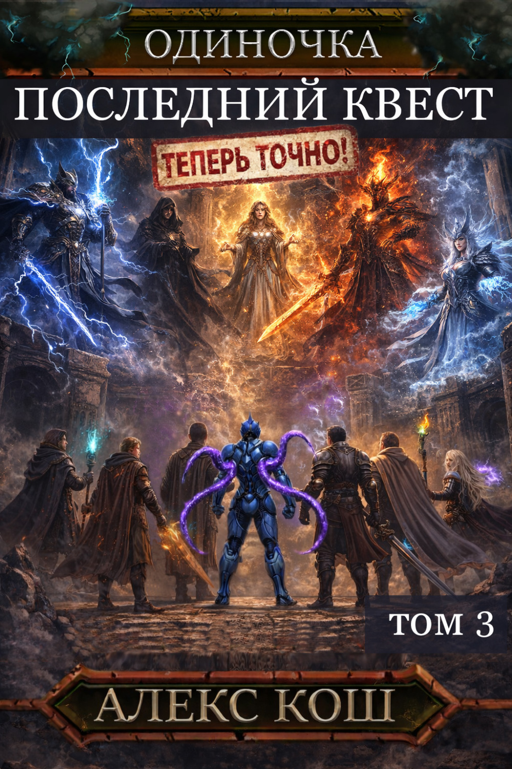 Обложка книги «Одиночка. Последний квест. Том 3»
