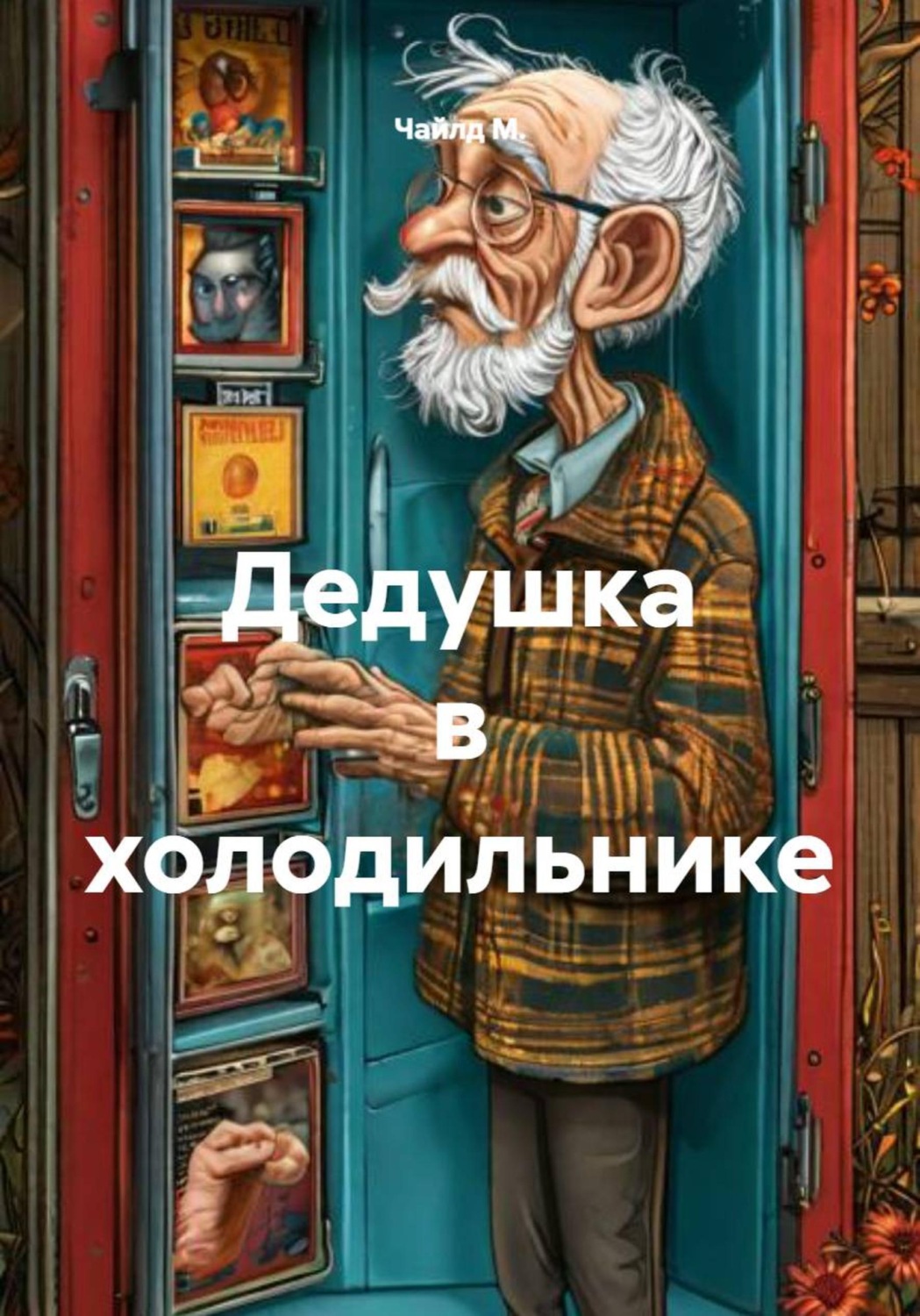 Обложка книги «Дедушка в холодильнике»