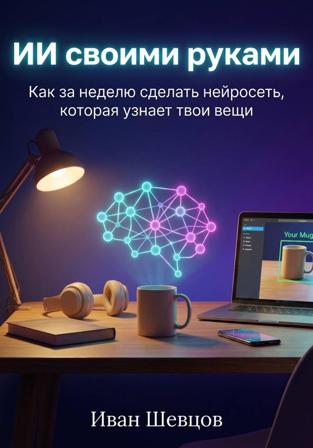 Обложка книги «ИИ своими руками. Как за неделю сделать нейросеть, которая узнает твои вещи»