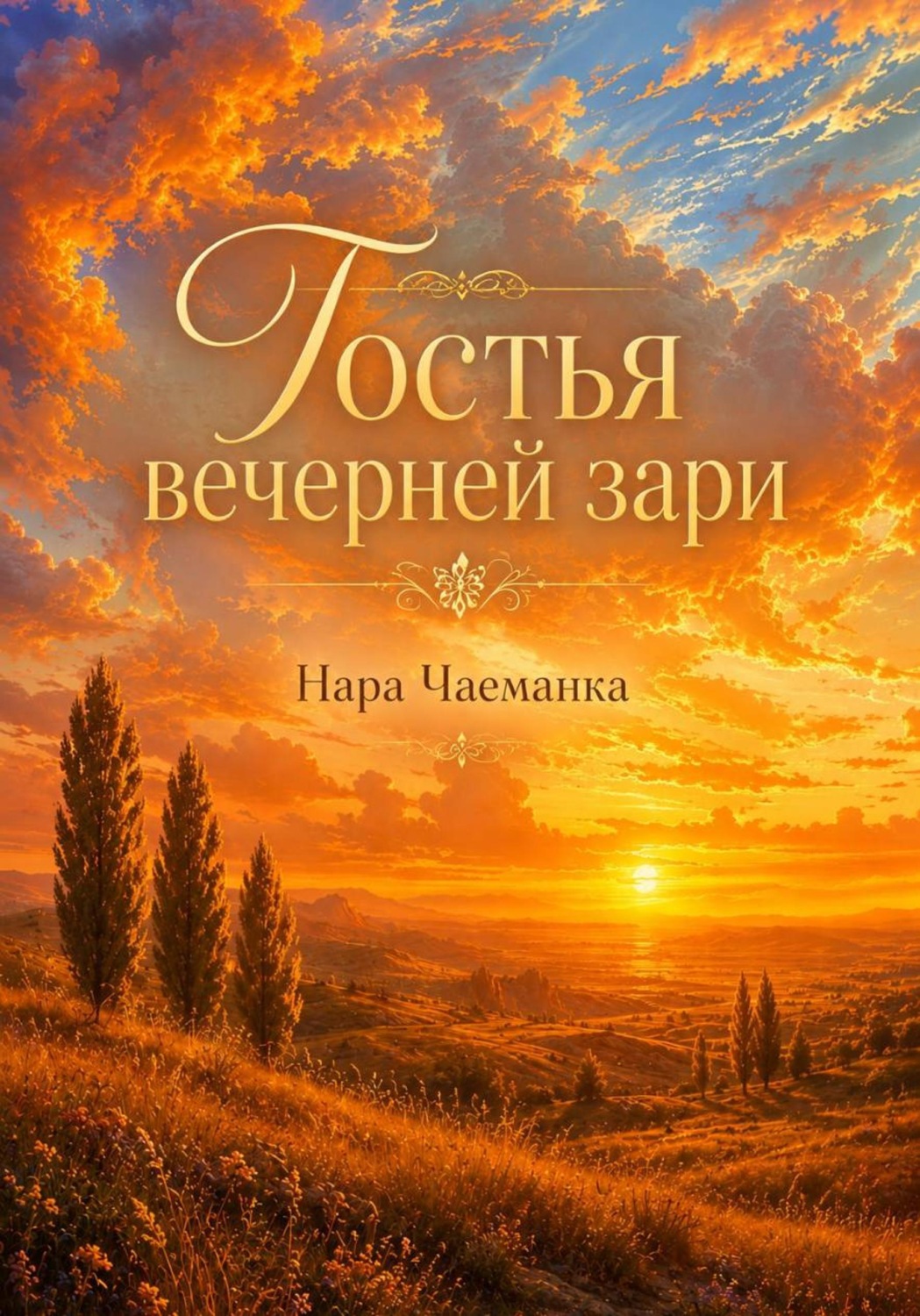 Обложка книги «Гостья вечерней зари»