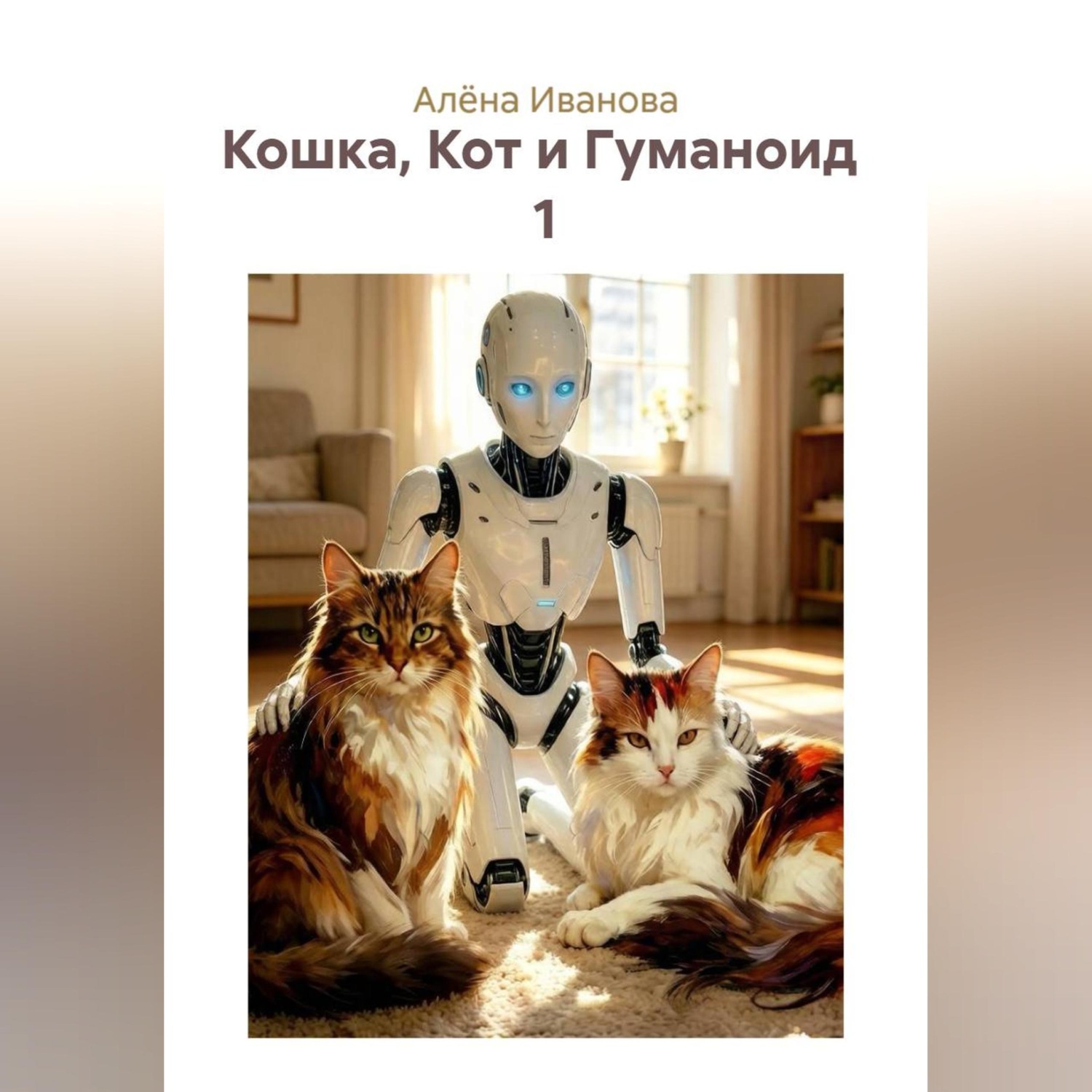 Обложка книги «Кошка, Кот и Гуманоид 1»