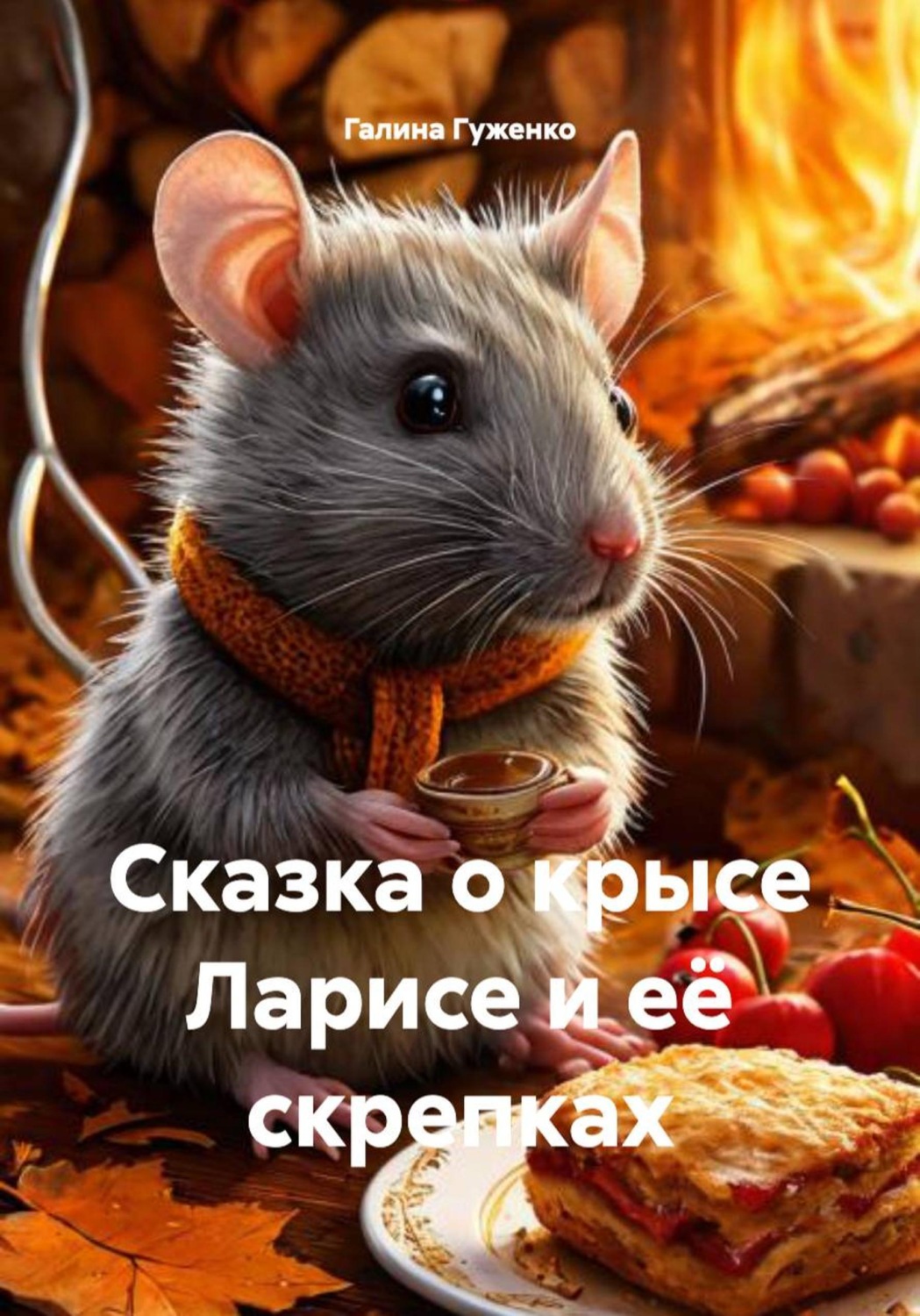 Обложка книги «Сказка о крысе Ларисе и её скрепках»