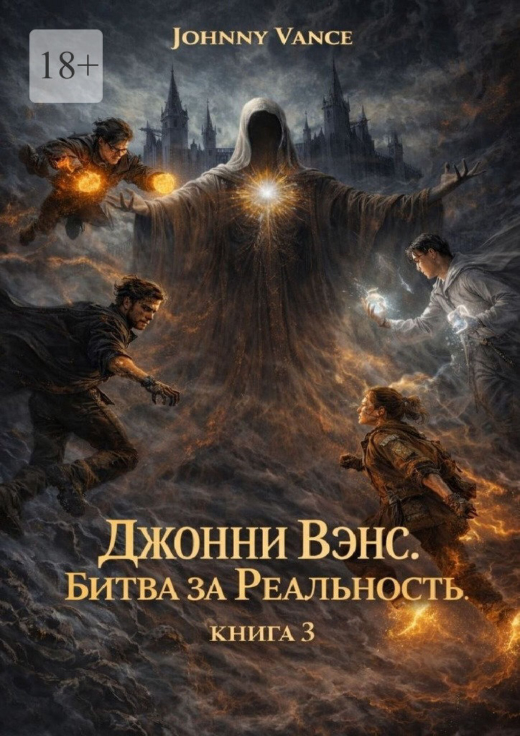 Обложка книги «Джонни Вэнс. Битва за реальность»