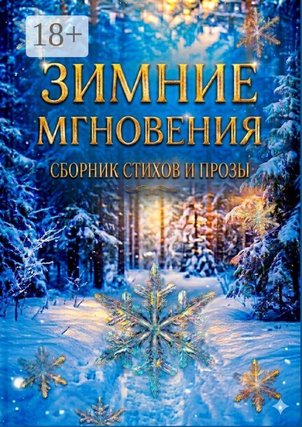 Обложка книги «Зимние мгновения. Сборник стихов и прозы»