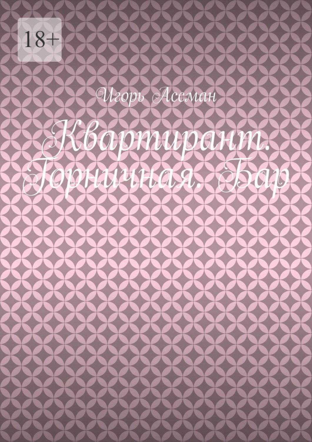 Обложка книги «Квартирант. Горничная. Бар»