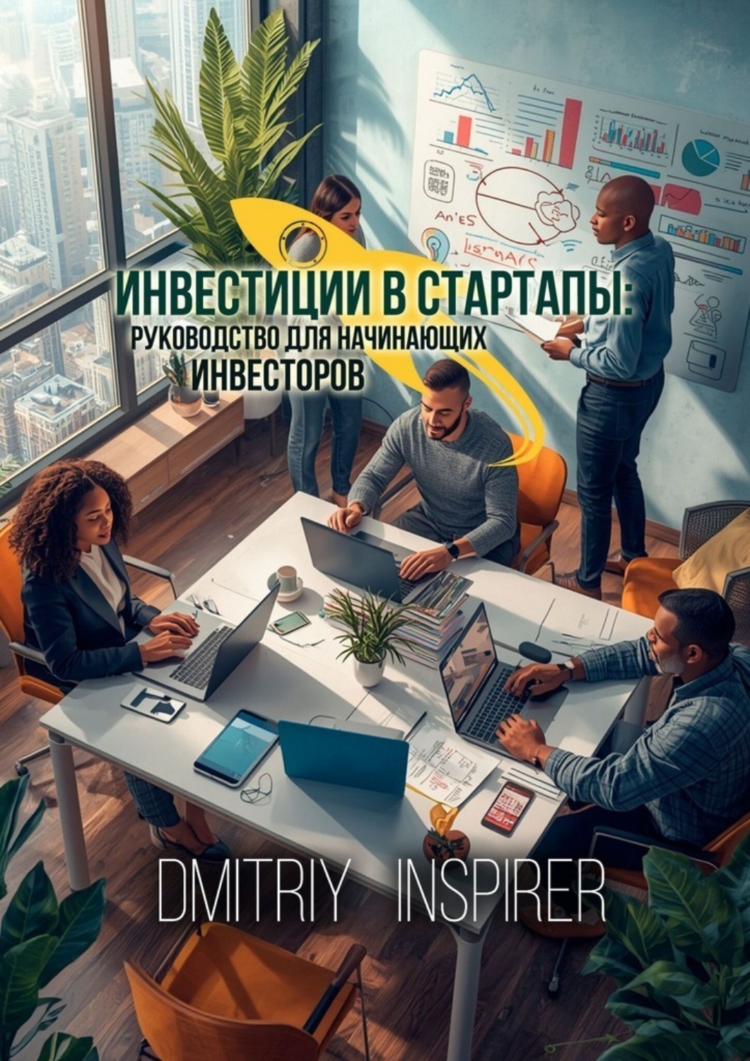 Обложка книги «Инвестиции в стартапы. Руководство для начинающих инвесторов»