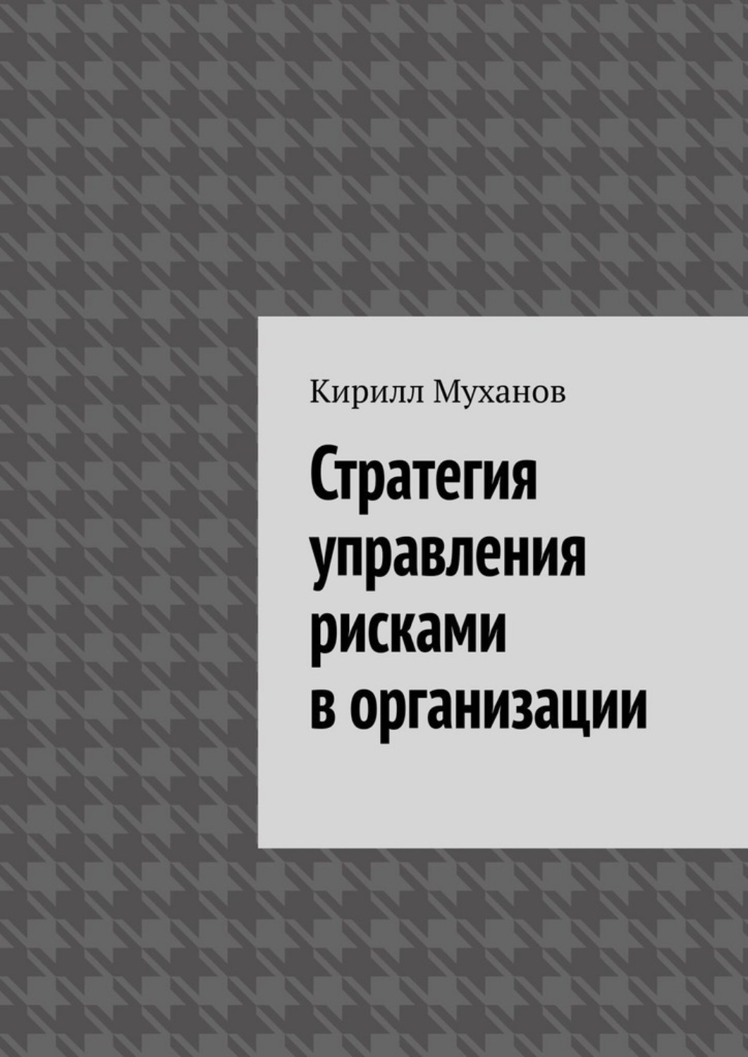 Обложка книги «Стратегия управления рисками в организации»