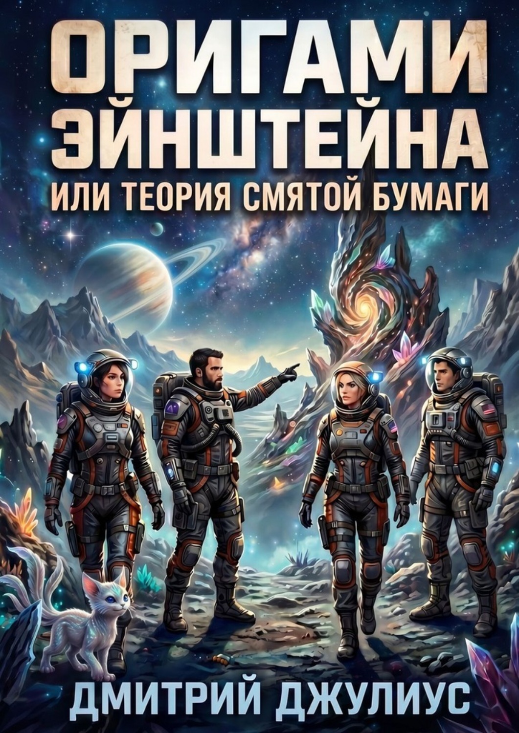 Обложка книги «Оригами Эйнштейна, или Теория смятой бумаги»