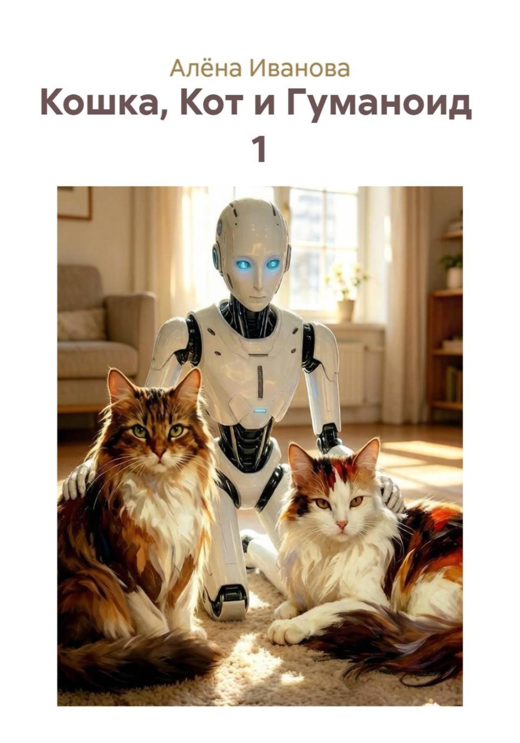 Обложка книги «Кошка, Кот и Гуманоид 1»