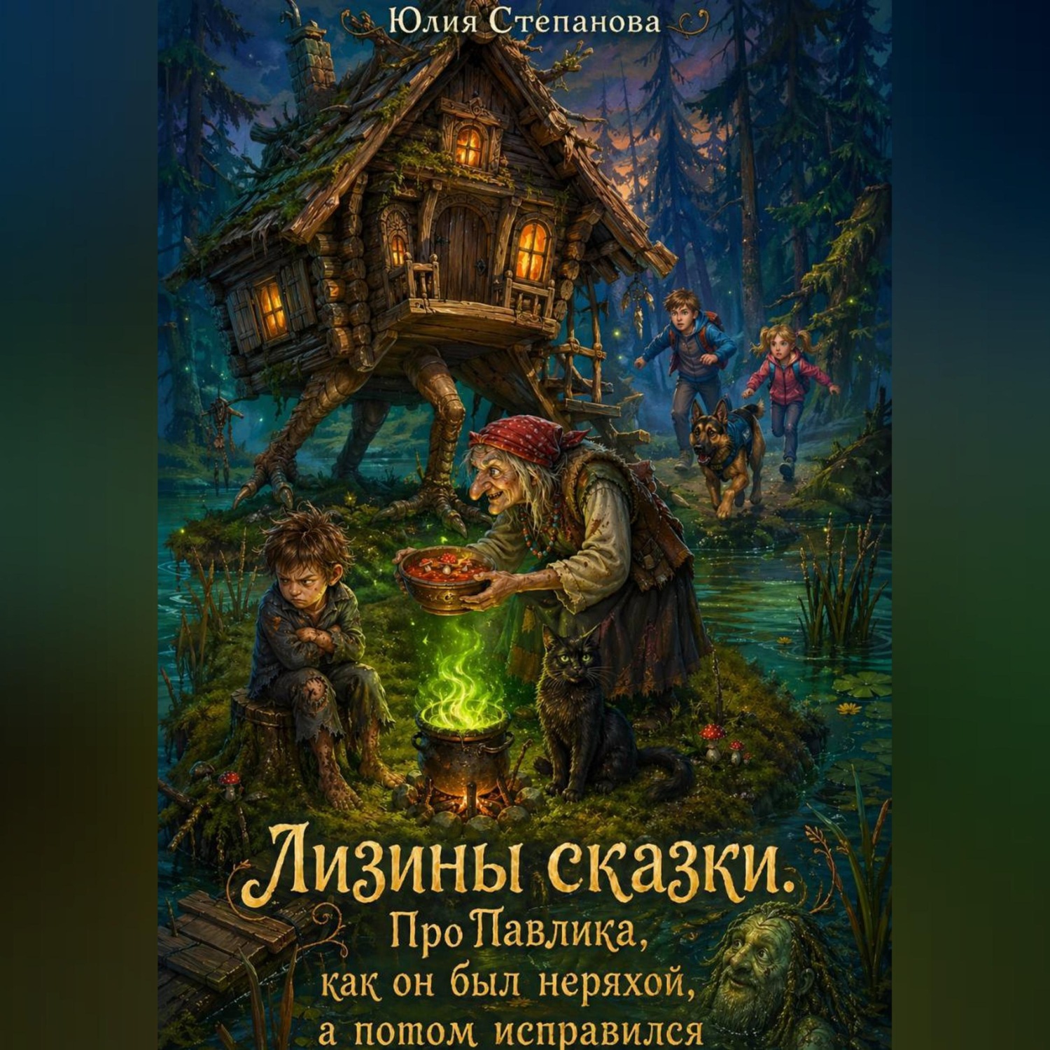 Обложка книги «Лизины сказки. Про Павлика, как он был неряхой, а потом исправился.»