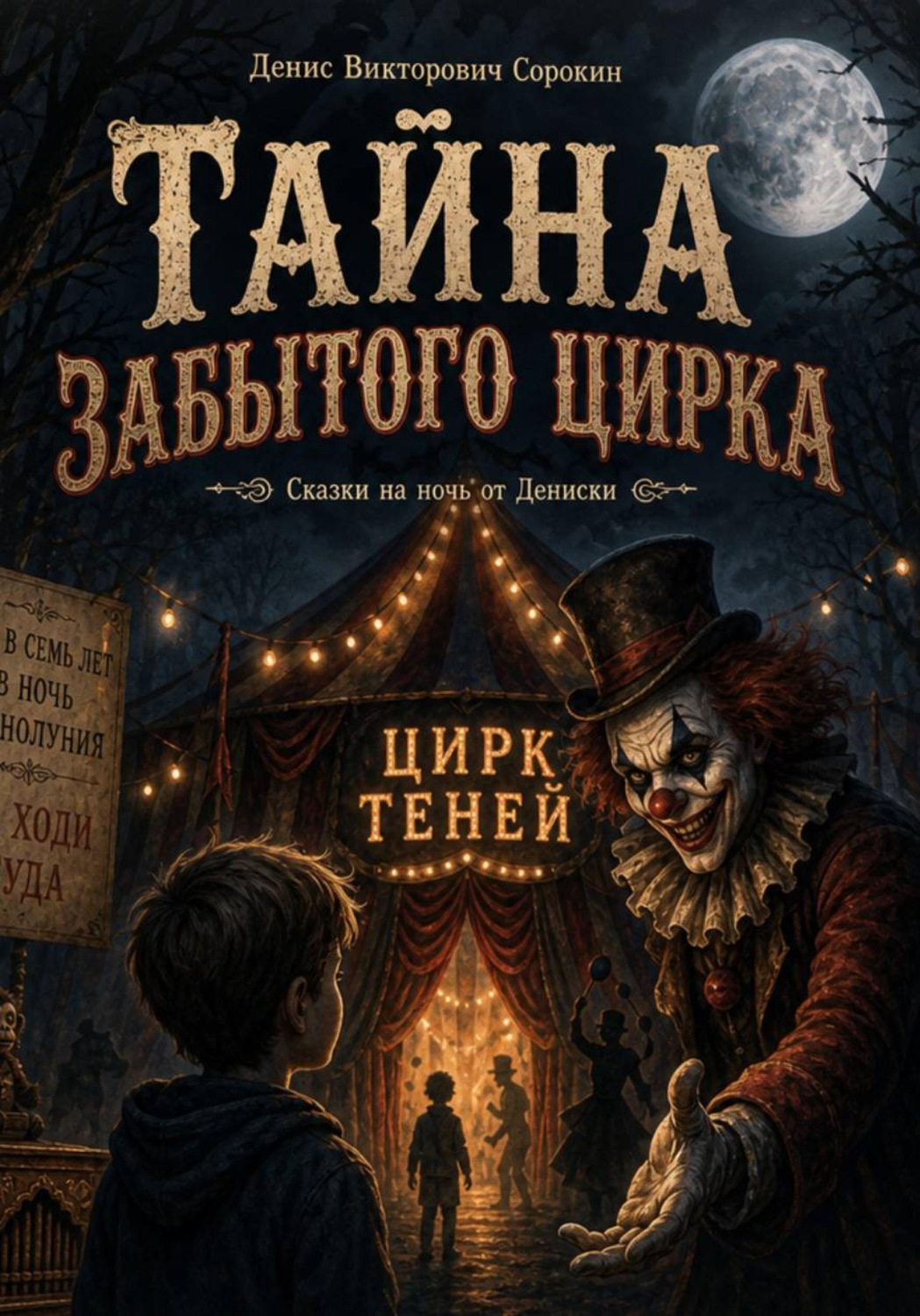 Обложка книги «Тайна забытого цирка»