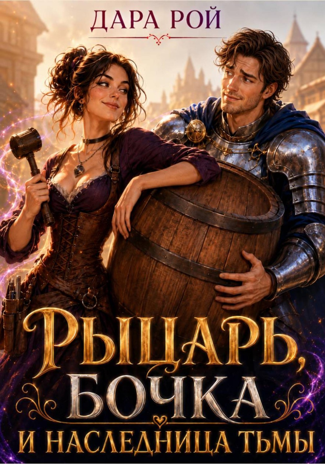 Обложка книги «Рыцарь, бочка и Наследница тьмы»