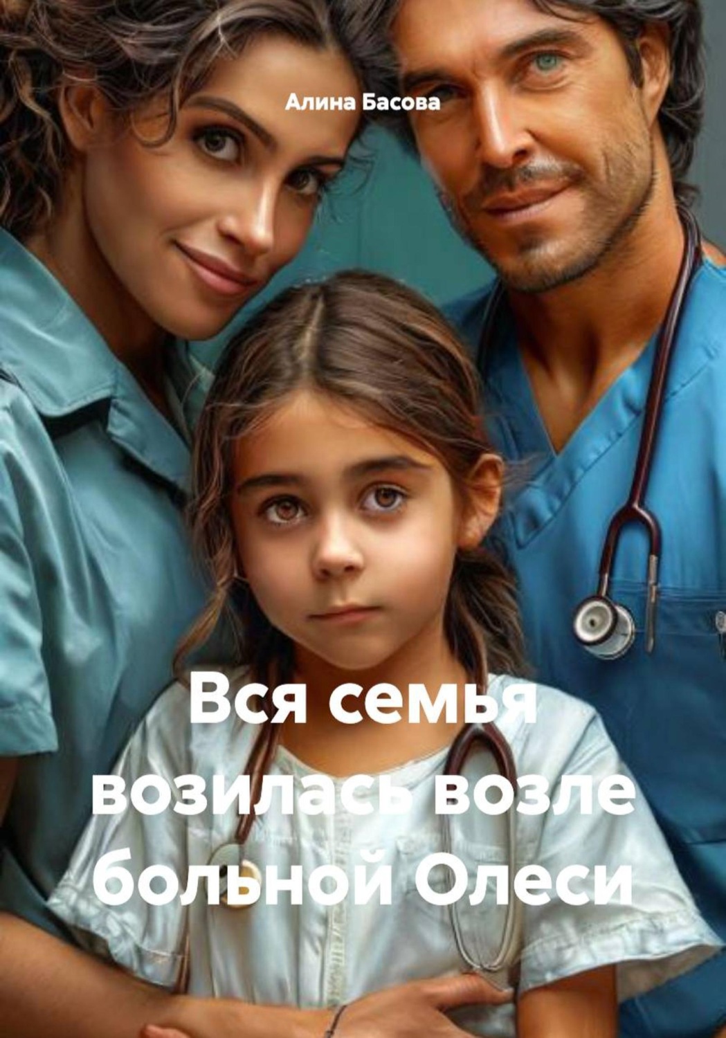 Обложка книги «Вся семья возилась возле больной Олеси»