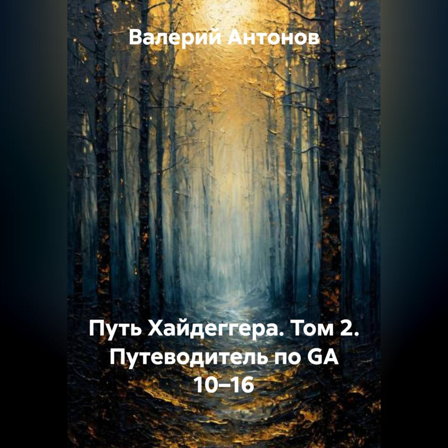 Обложка книги «Путь Хайдеггера. Том 2. Путеводитель по GA 10–16»