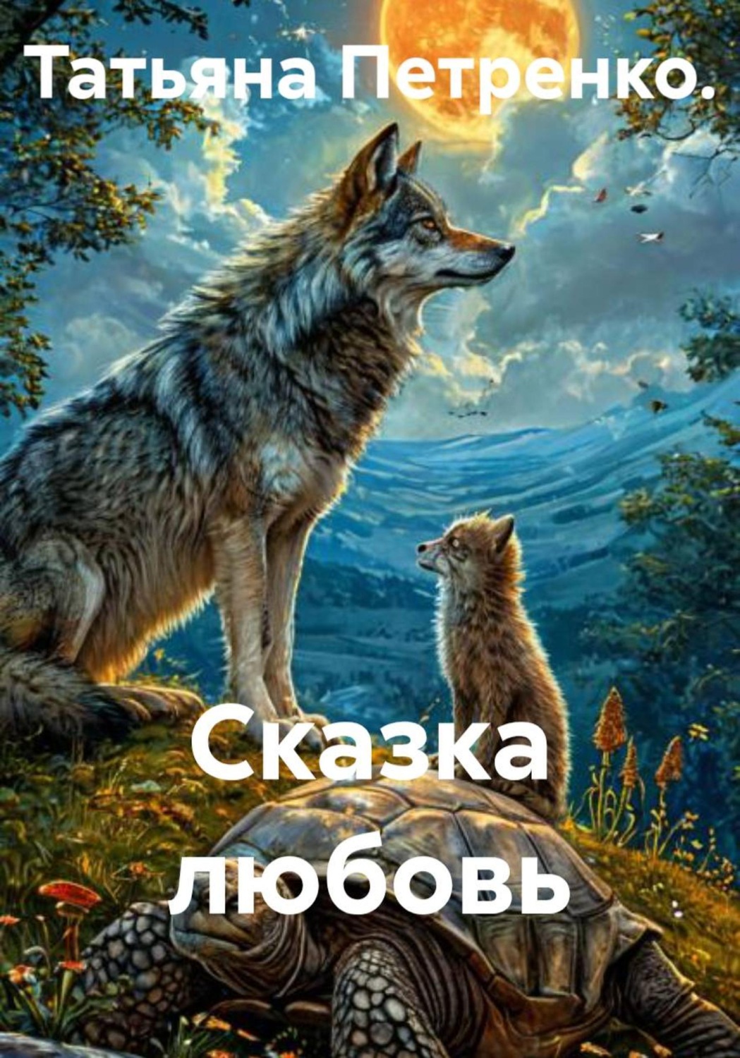 Обложка книги «Сказка любовь»