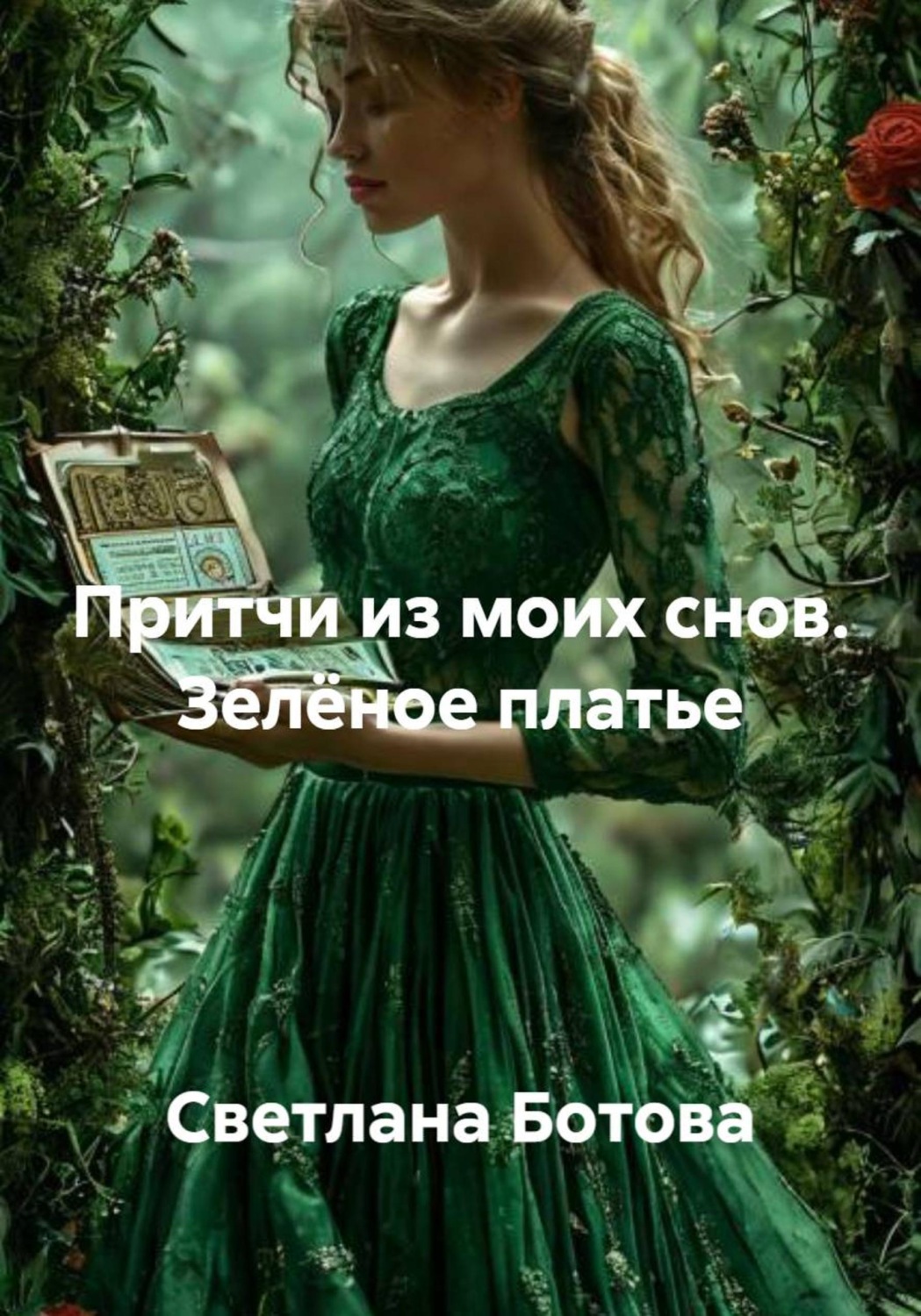 Обложка книги «Притчи из моих снов. Зелёное платье»