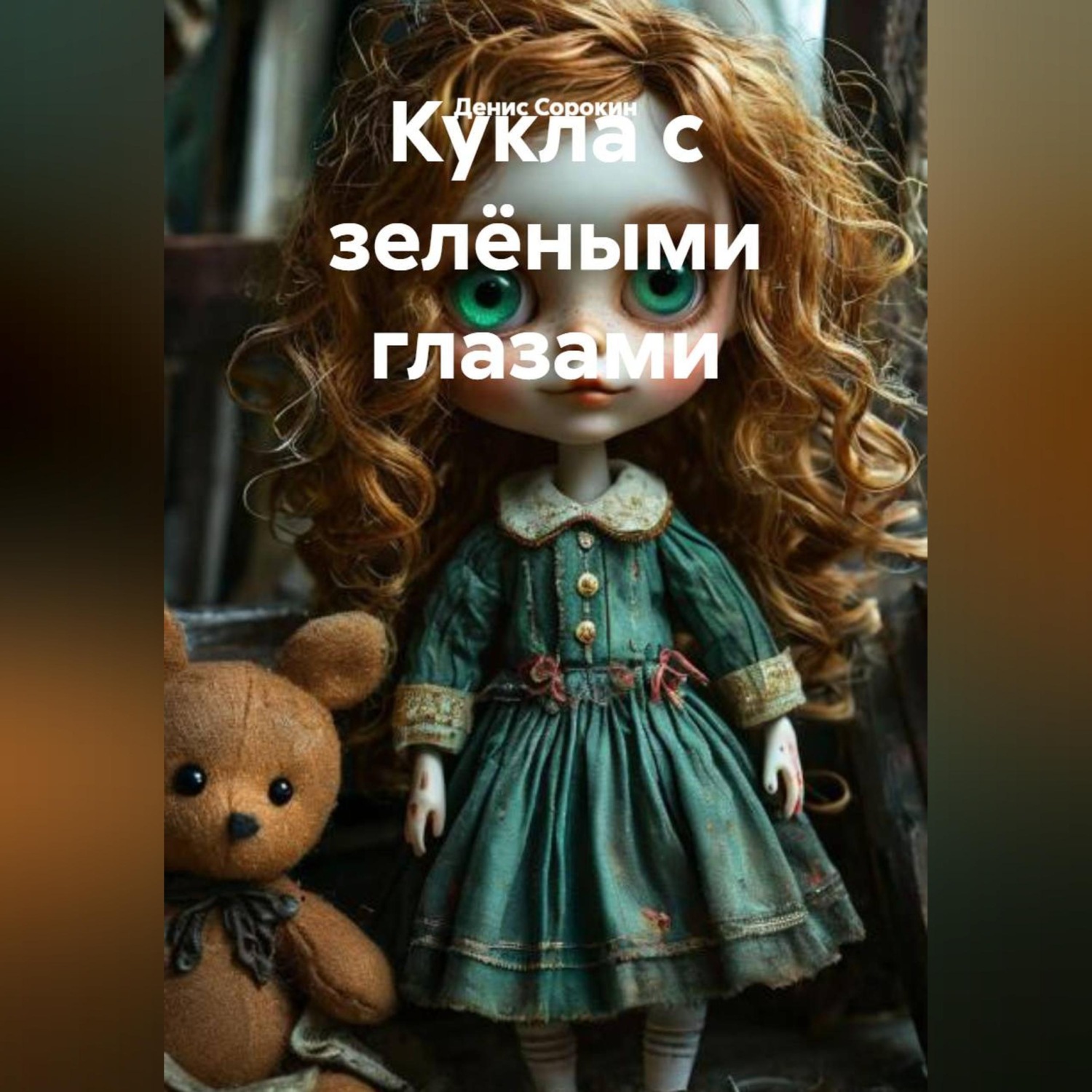 Обложка книги «"Кукла с зелёными глазами"»