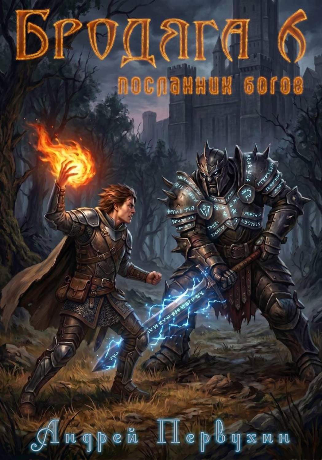 Обложка книги «Бродяга Посланник богов»