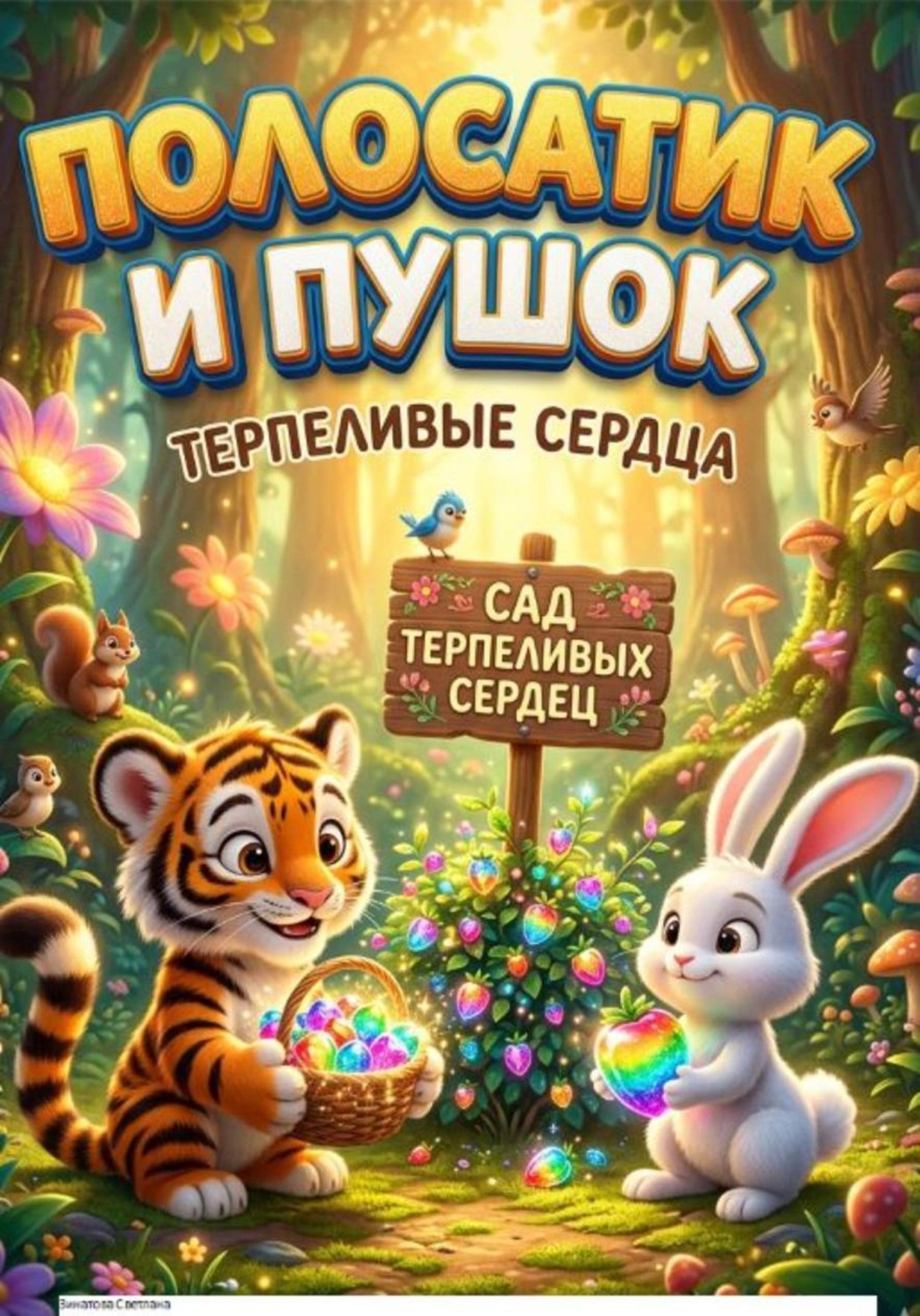 Обложка книги «Полосатик и Пушок: терпеливые сердца»